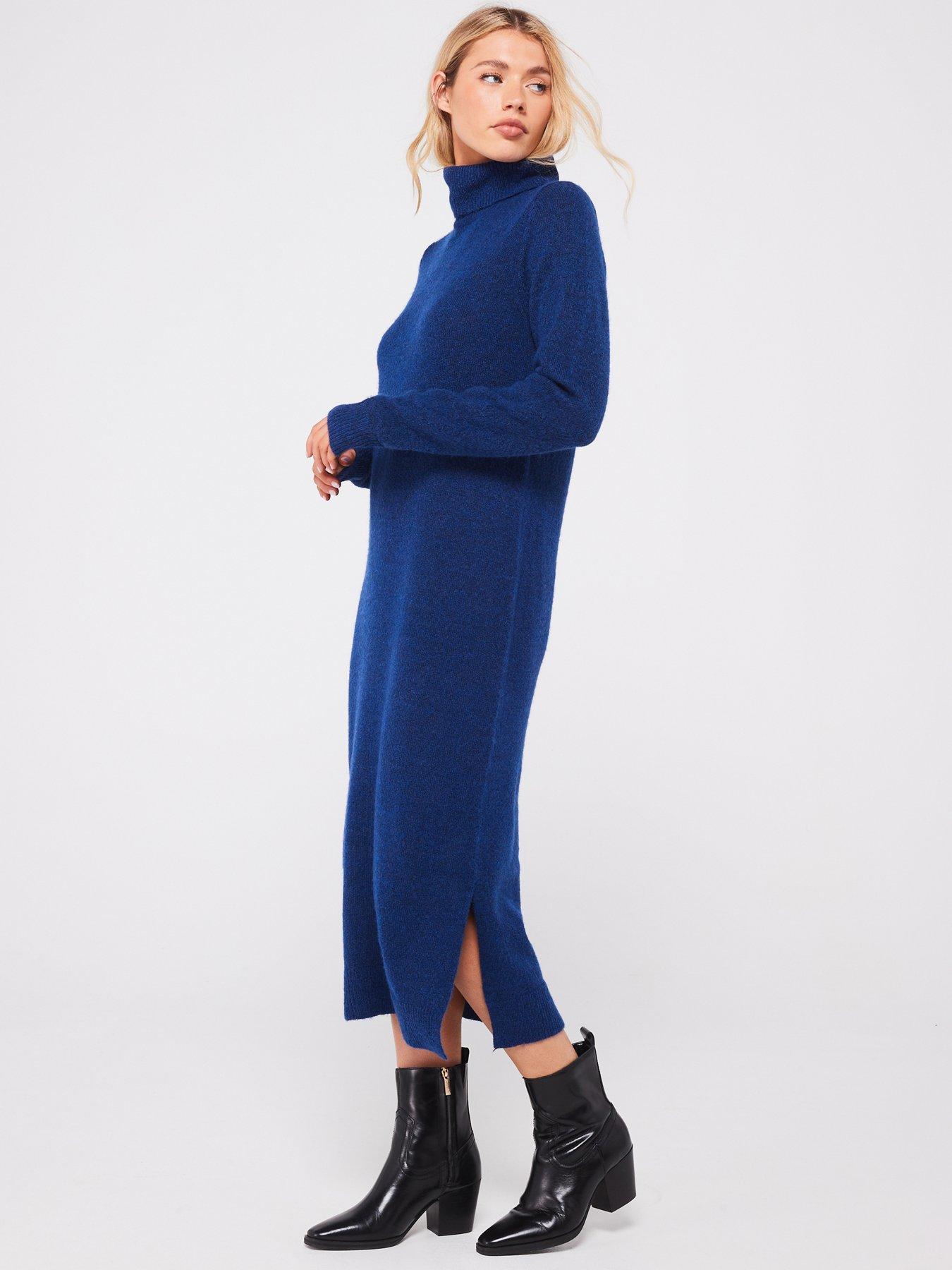 pieces-roll-neck-knitted-midi-dress-blueback