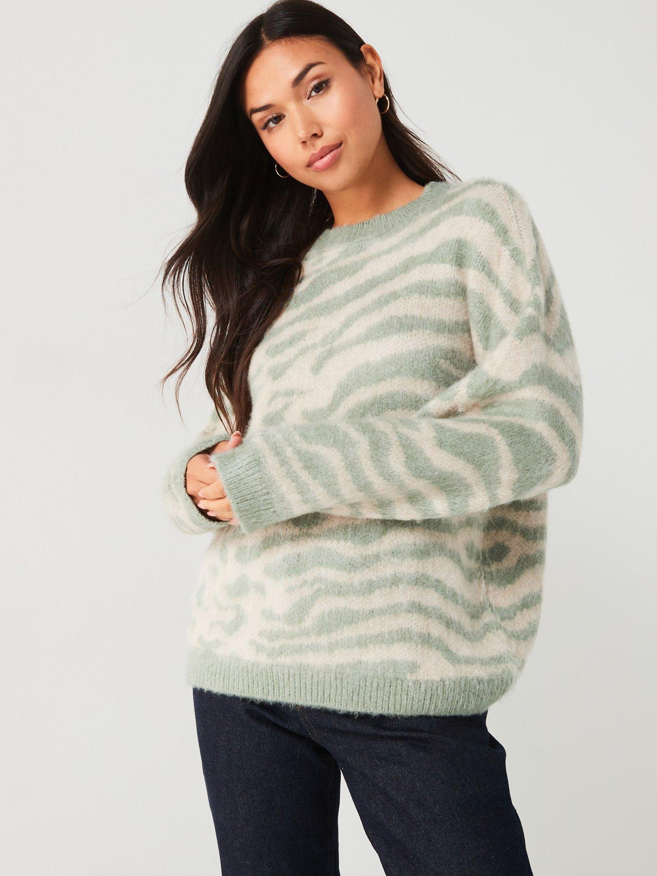 only-zebra-print-jumper-bluefront