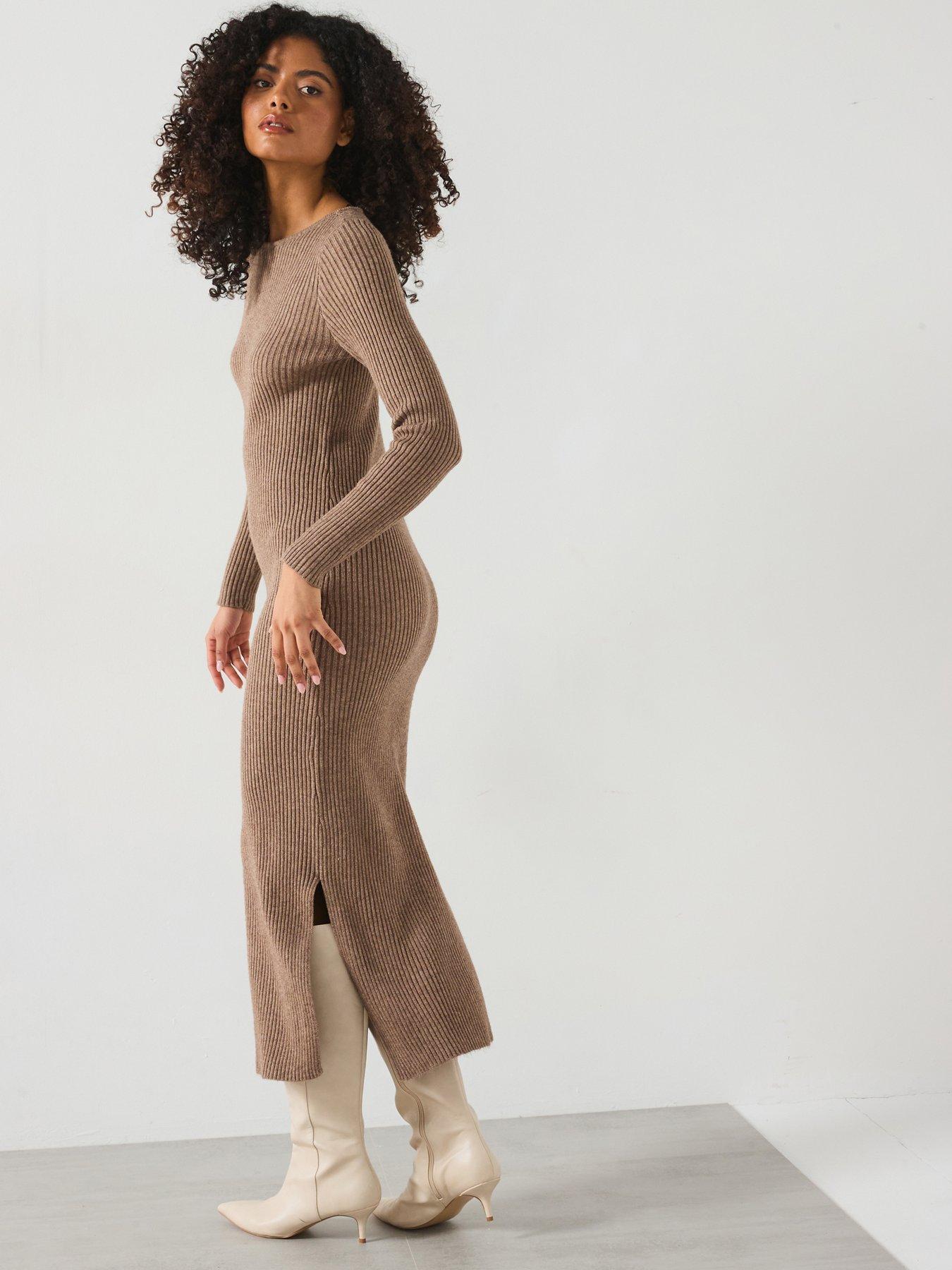 only-long-sleeve-knitted-maxi-dress-beigeback