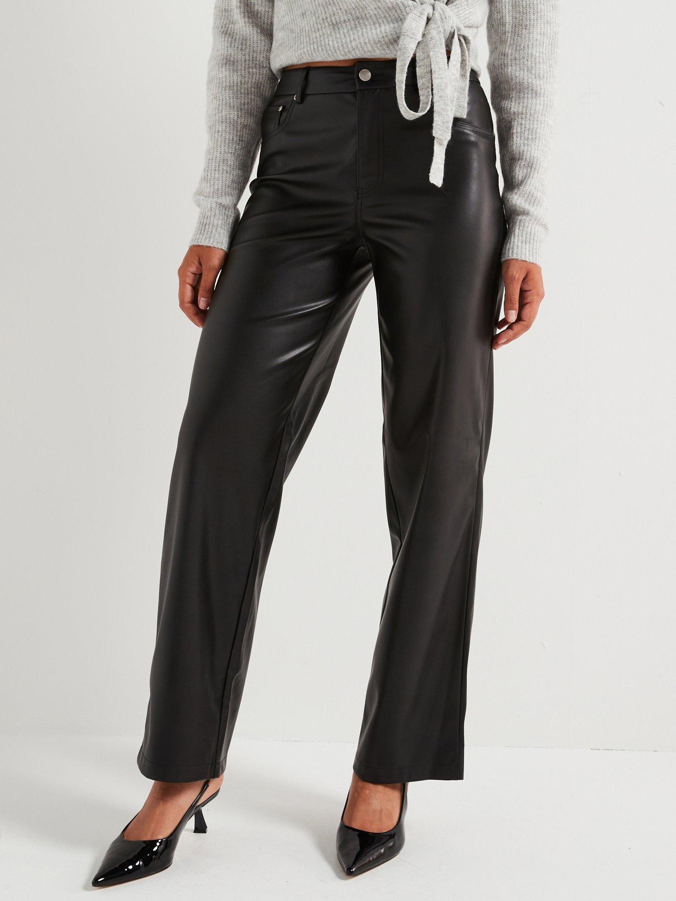 only-straight-leg-faux-leather-trouser-black