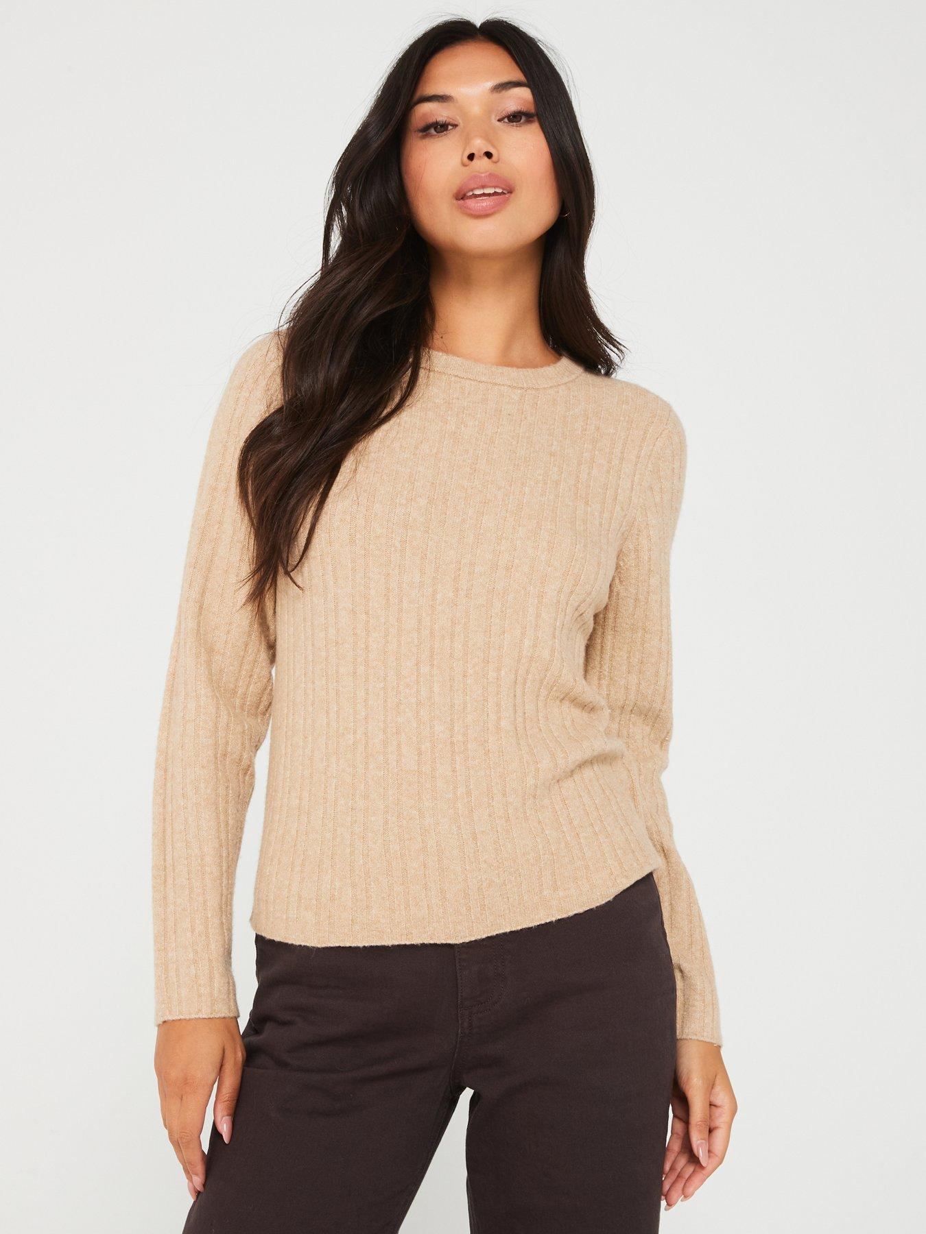 only-round-neck-long-sleeve-jumper-beigedetail