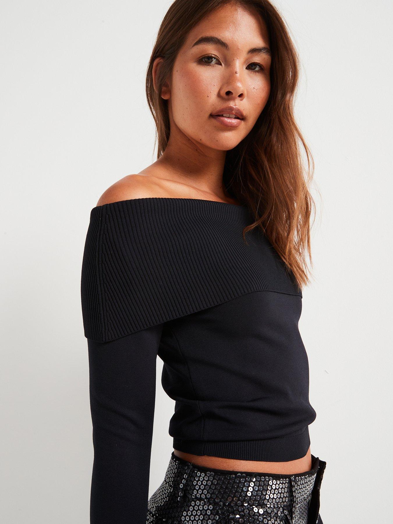 vero-moda-off-shoulder-long-sleeve-top-blackoutfit