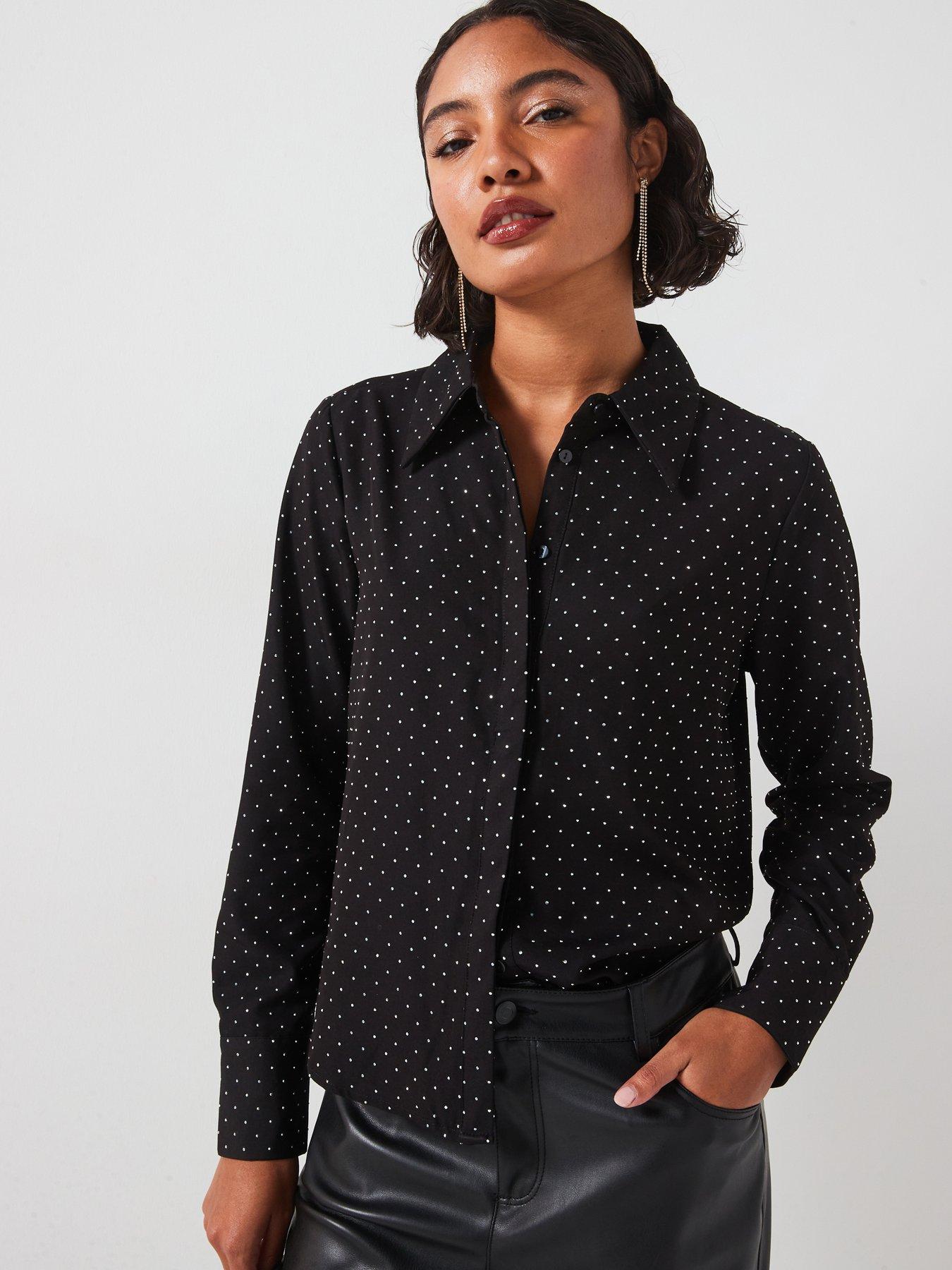 vila-embellished-long-sleeve-shirt-black