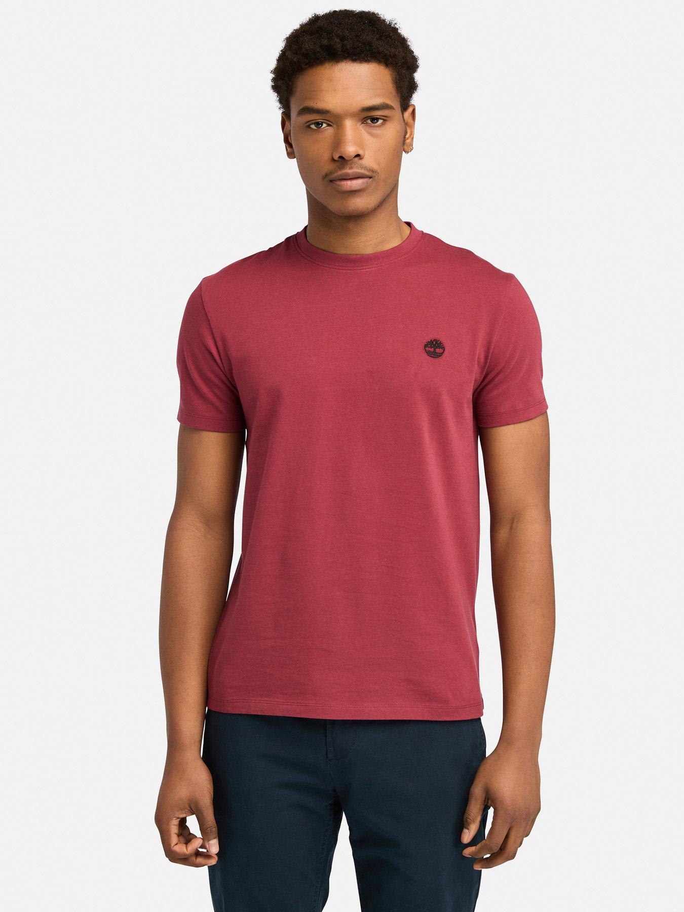 timberland-ss-dunstan-river-logo-t-shirt-red