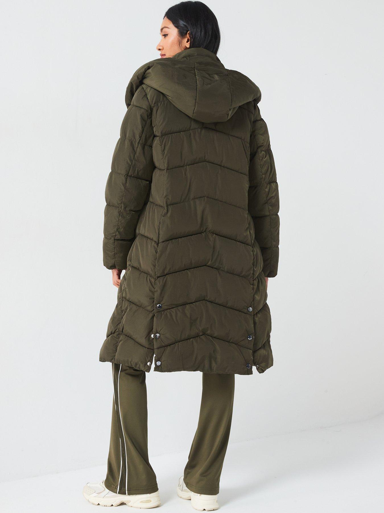 v-by-very-padded-longline-hooded-coat-olive-greenstillFront