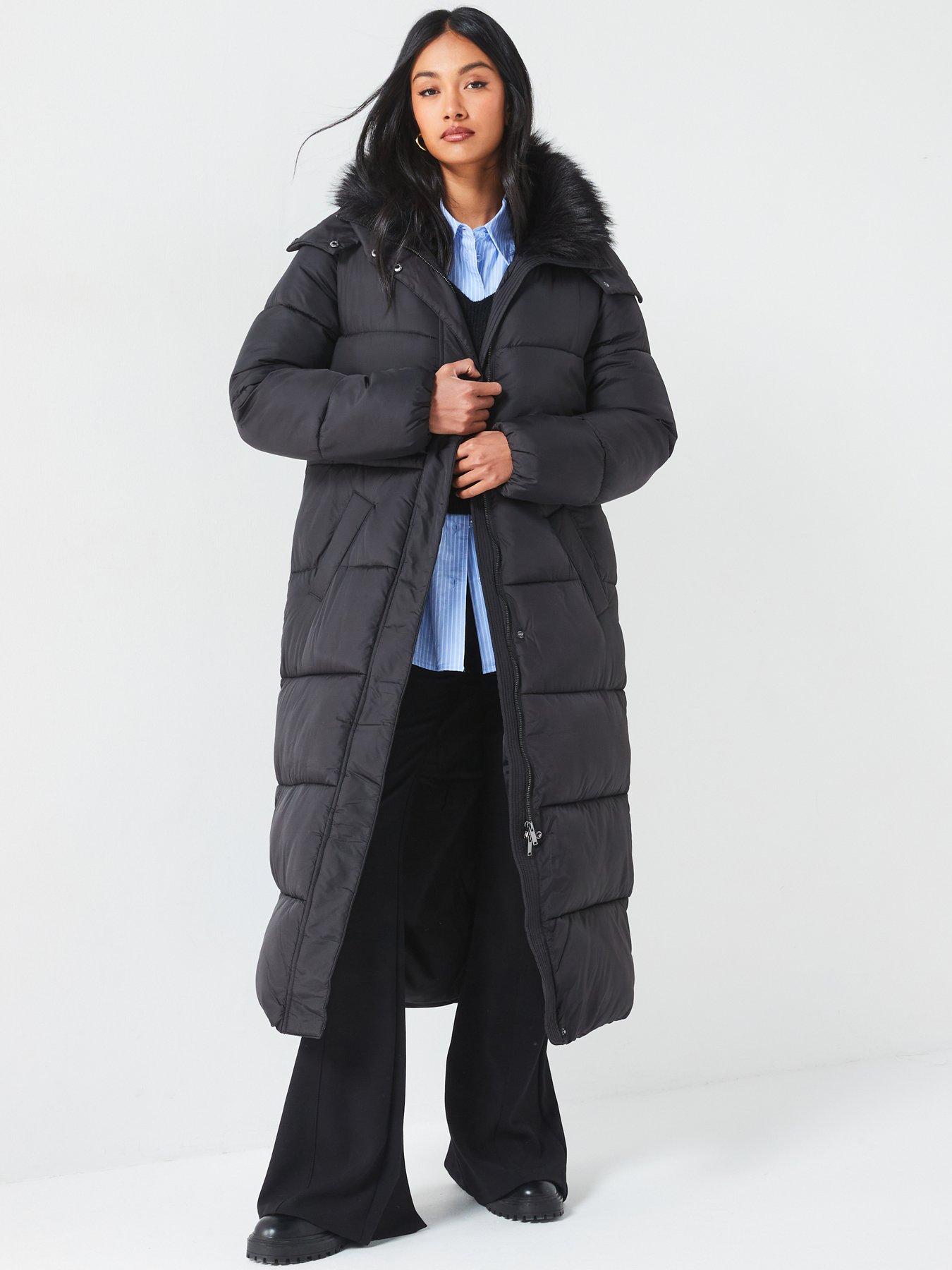 v-by-very-longline-padded-hooded-coat-with-faux-fur-trim-collar-black