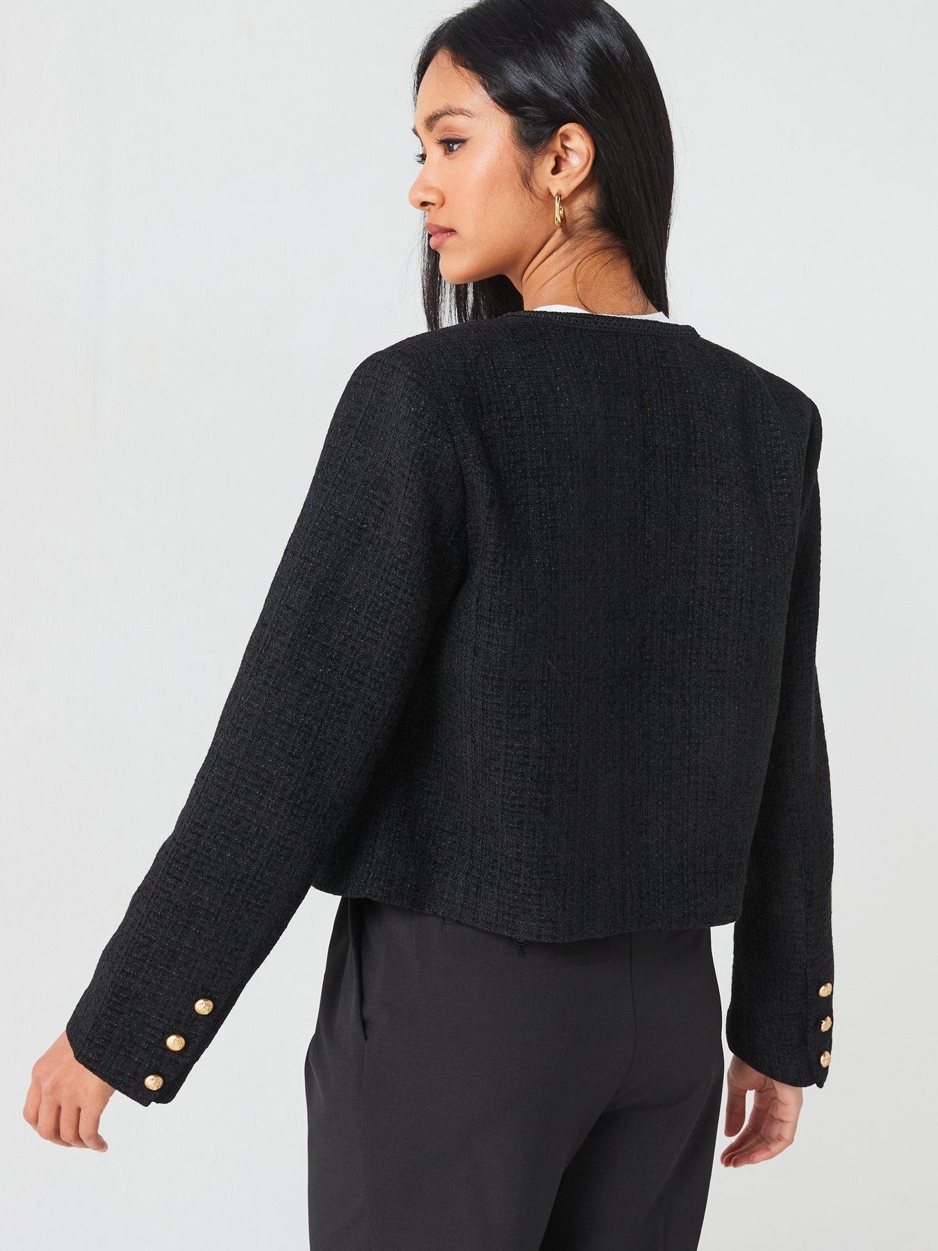 v-by-very-collarless-tweed-jacket-blackstillFront