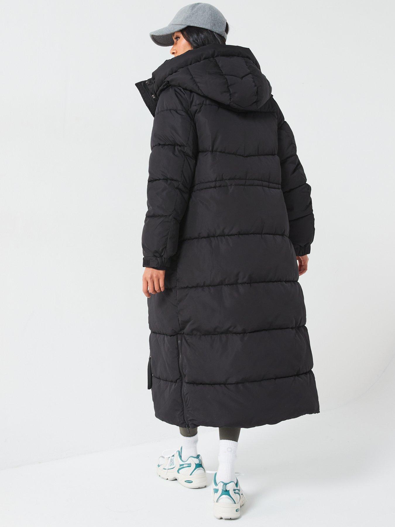 v-by-very-longline-hooded-trail-padded-coat-blackstillFront