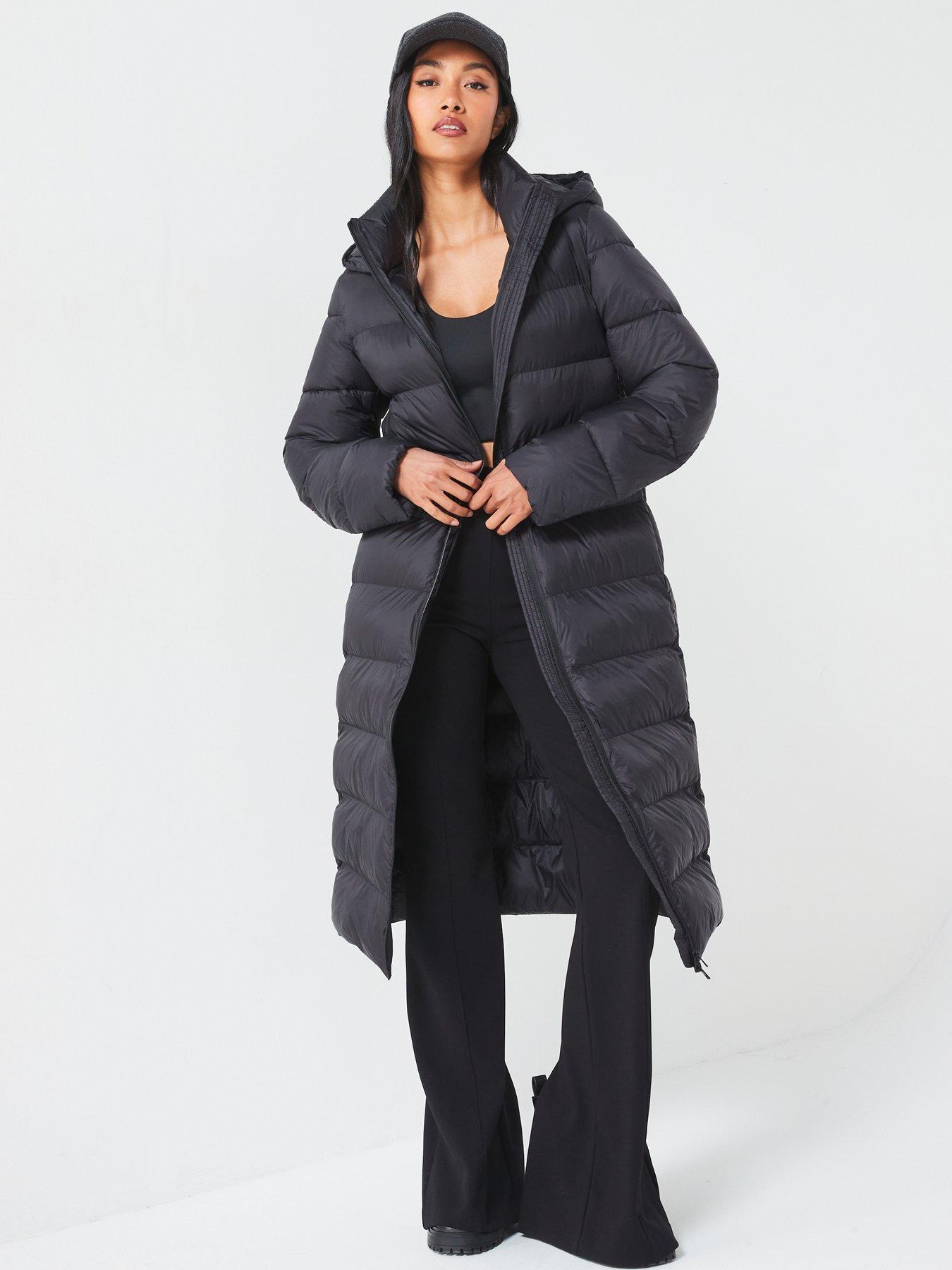 v-by-very-water-resistant-long-hooded-coat-black