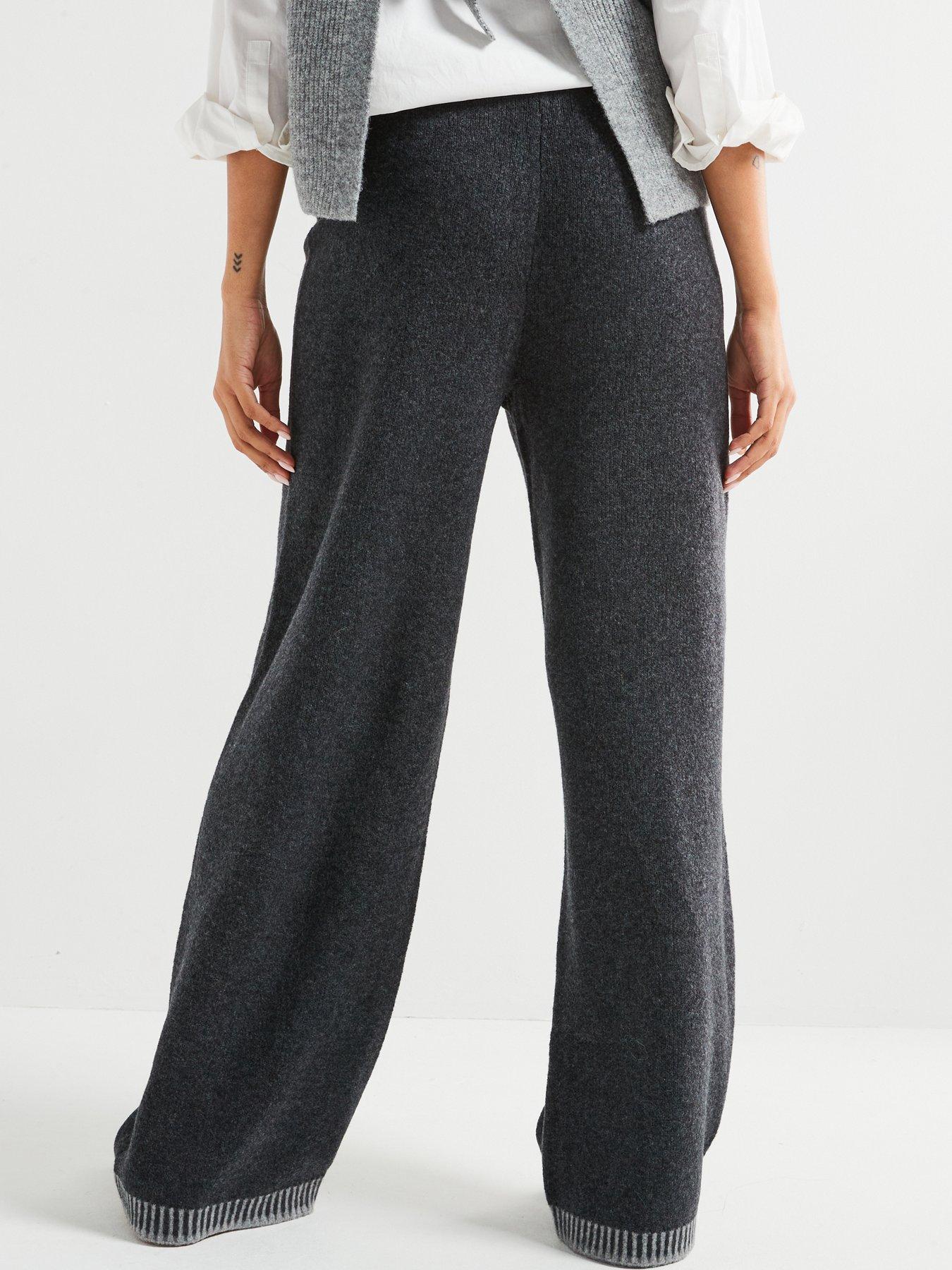 only-stitch-detail-knitted-trousers-dark-greystillFront