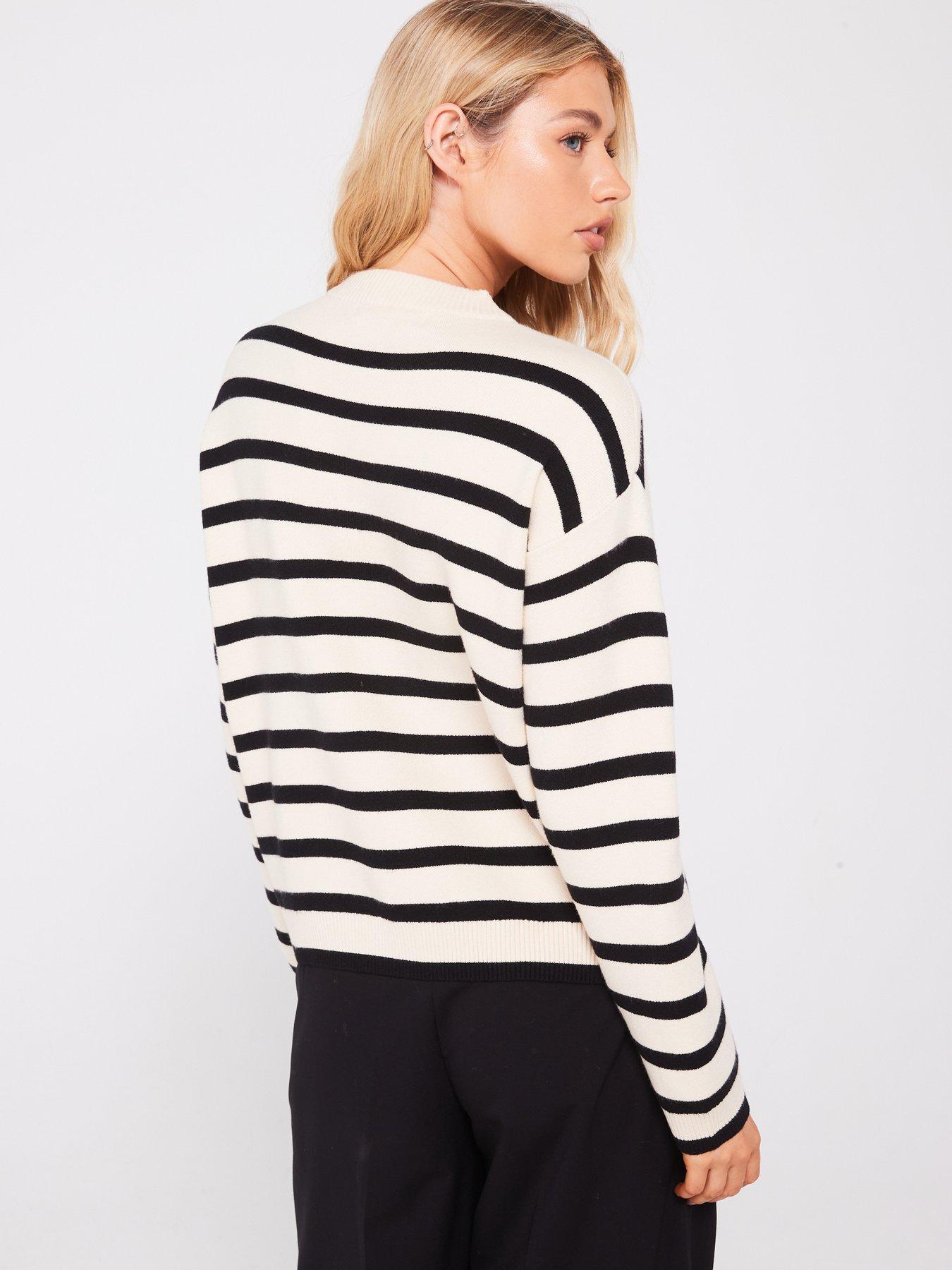 vero-moda-long-sleeve-o-neck-button-pullover-multistillFront