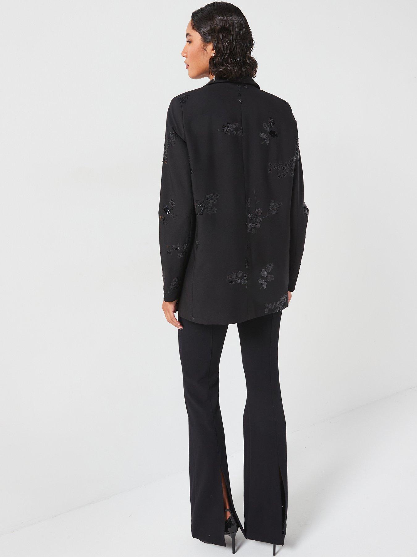 vero-moda-sequin-embellished-loose-blazer-blackstillFront