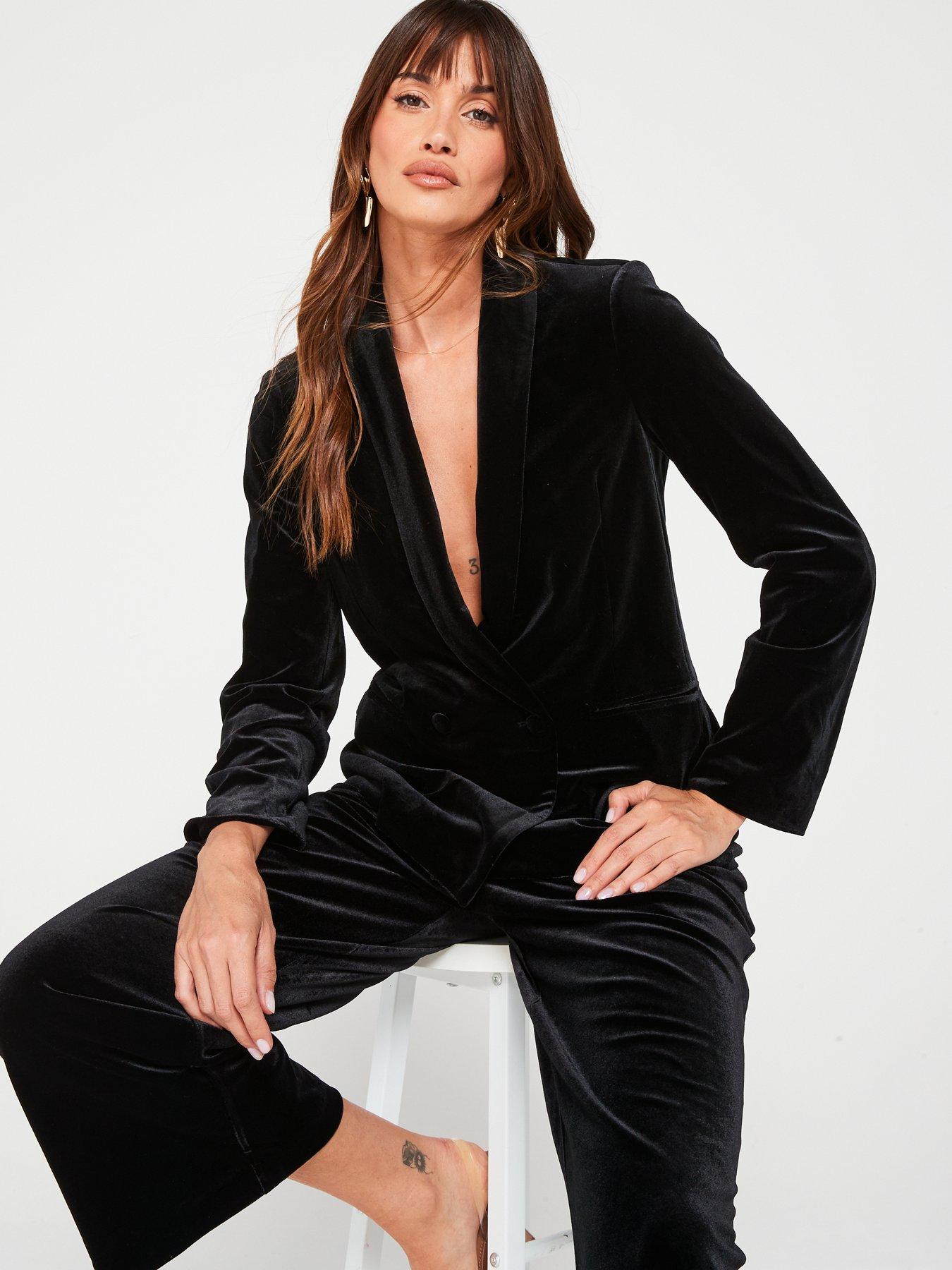 vero-moda-velvet-long-sleeve-blazer-blackdetail