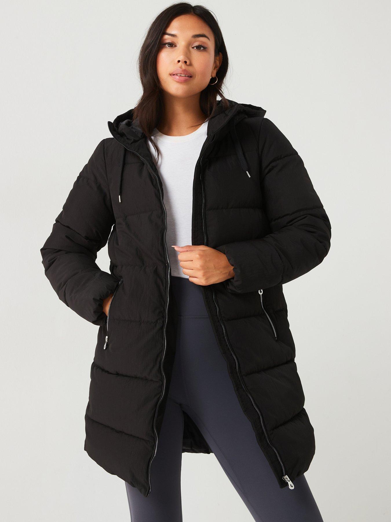 only-longline-padded-coat-black