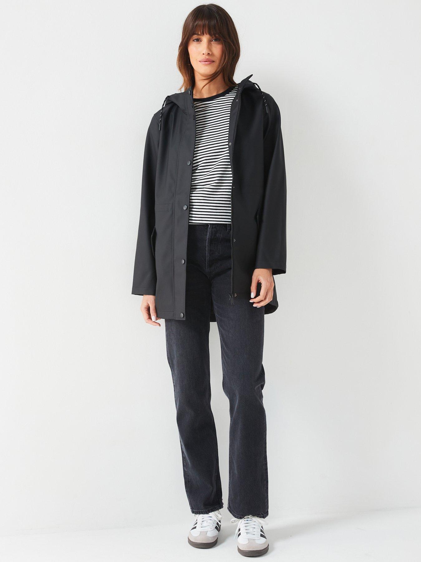 vero-moda-coated-long-raincoat-blackdetail