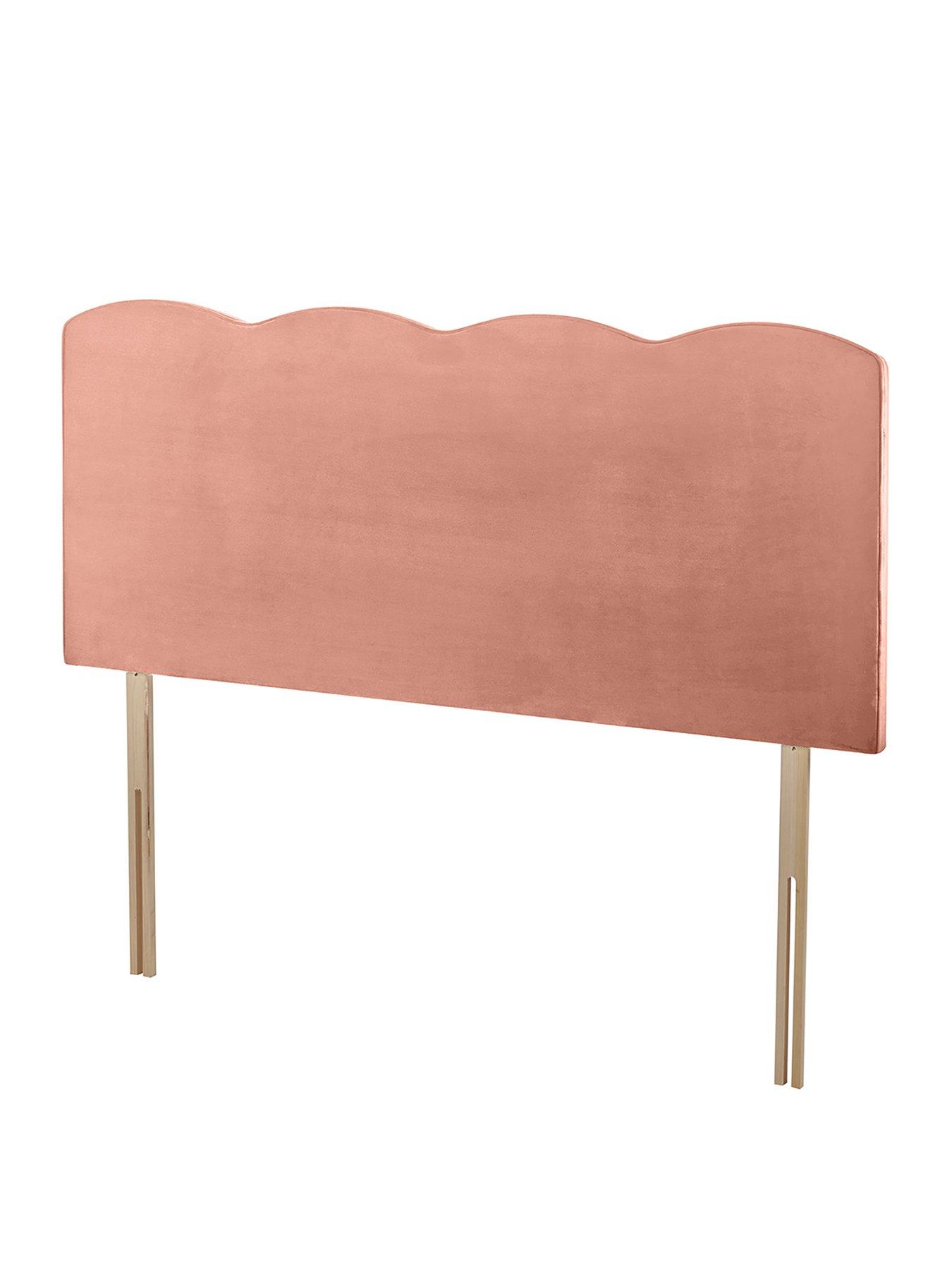 silentnight-velvet-wave-headboard-blushstillFront