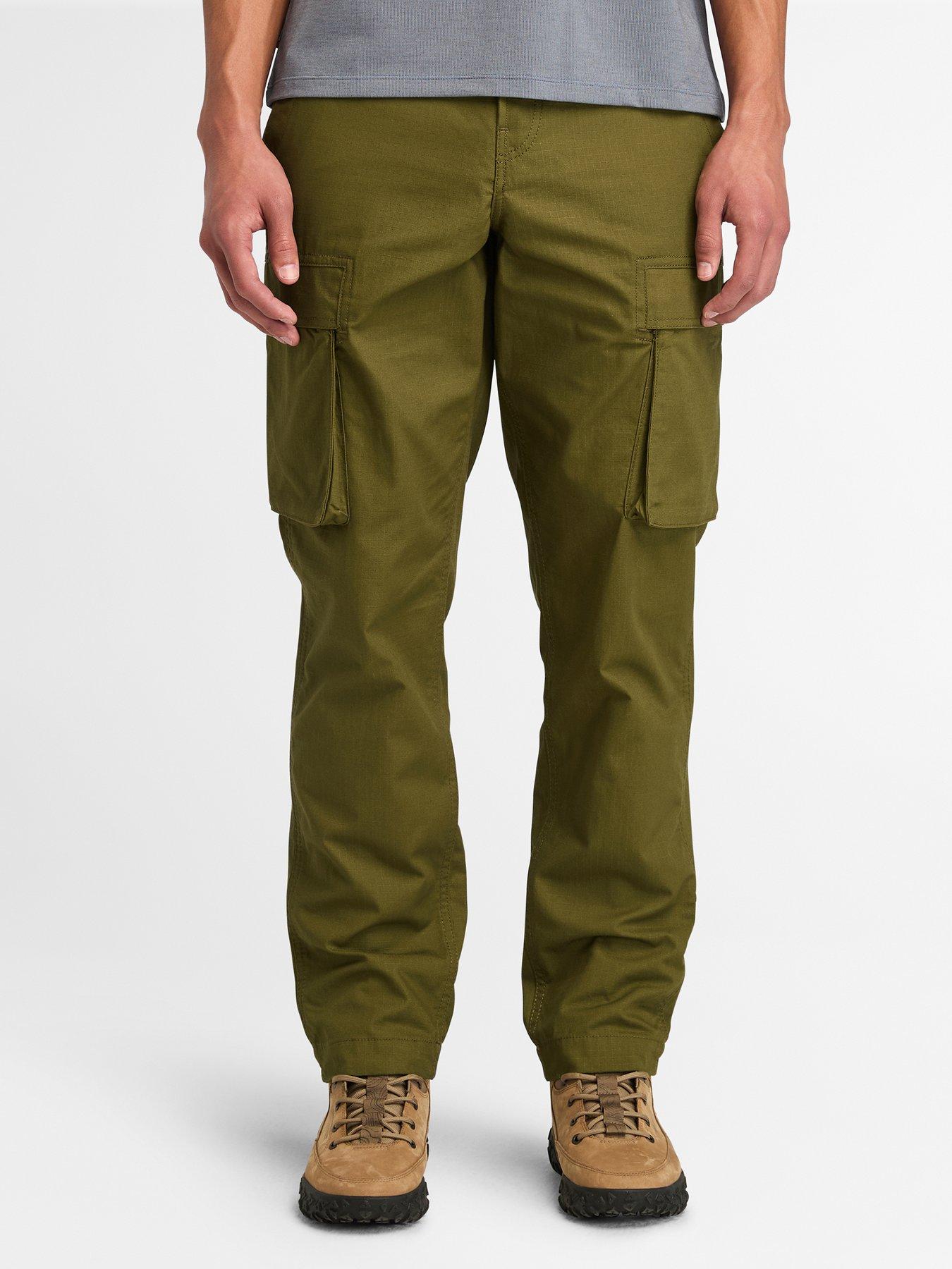 timberland-timberland-ripstop-utility-cargo-trousers-green