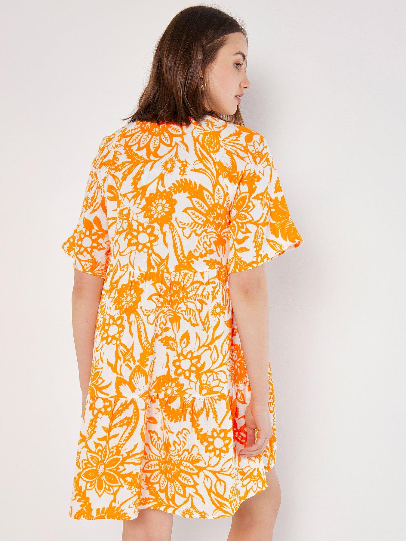 apricot-sarasa-floral-tiered-tetra-dress-orangedetail