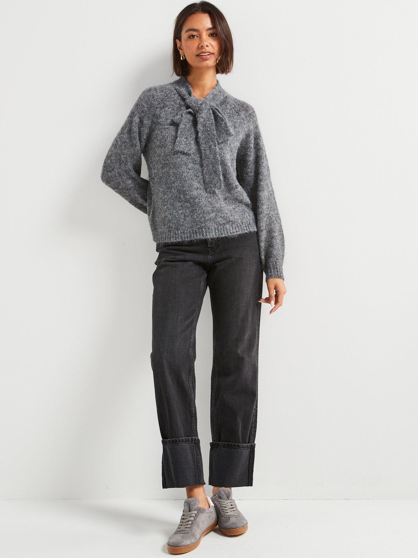 jdy-zoey-long-sleeve-bow-knitted-pullover-greyback