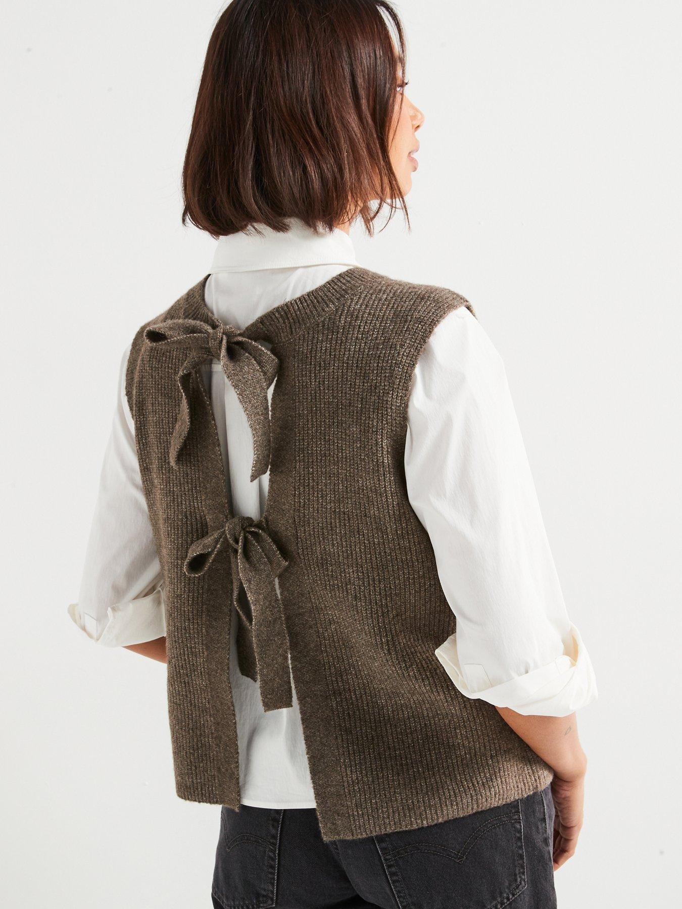 pieces-sleeveless-tie-vest-morelstillFront