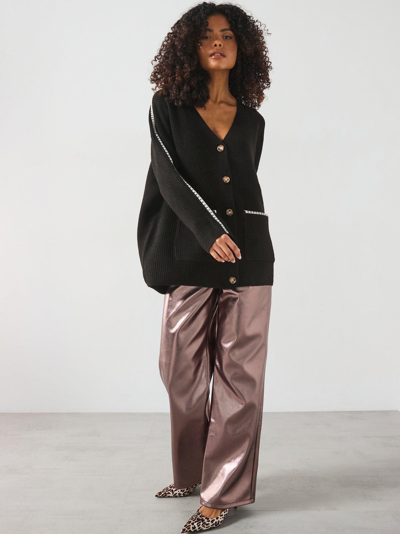 vero-moda-zora-long-sleeve-v-neck-cardigan-brownback