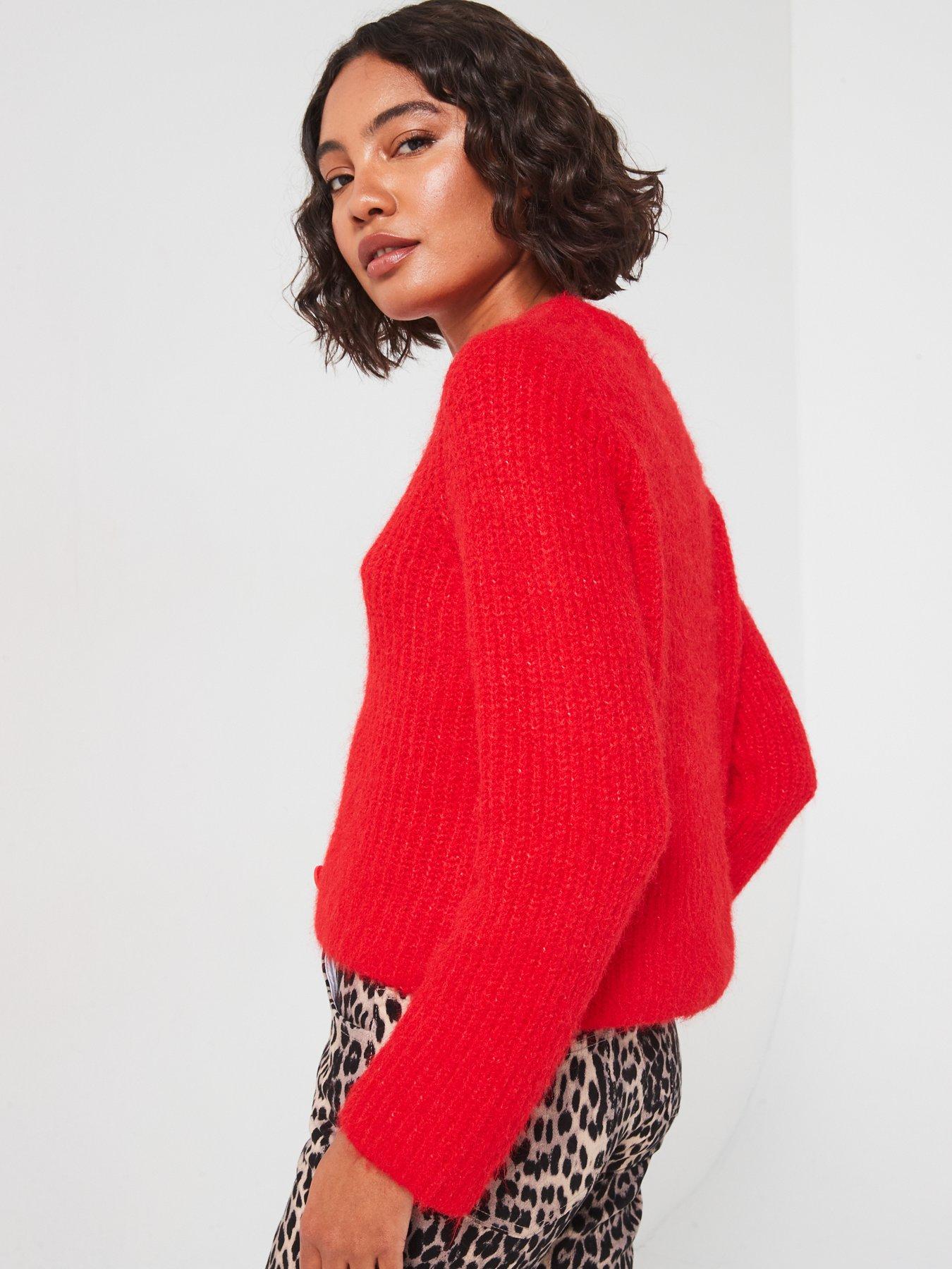 vero-moda-long-sleeve-o-neck-cardigan-redstillFront