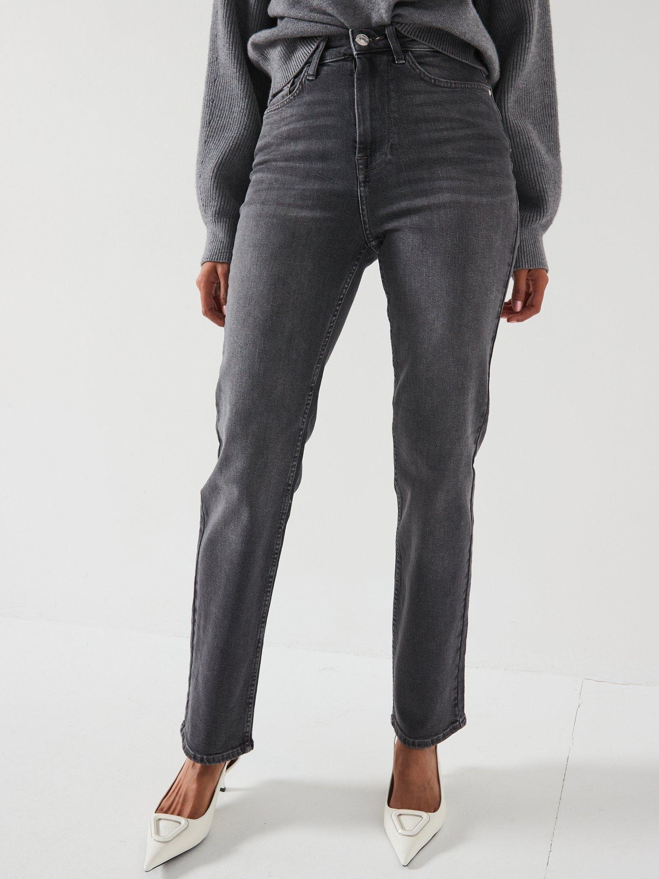 only-high-waisted-straight-leg-jeans-grey