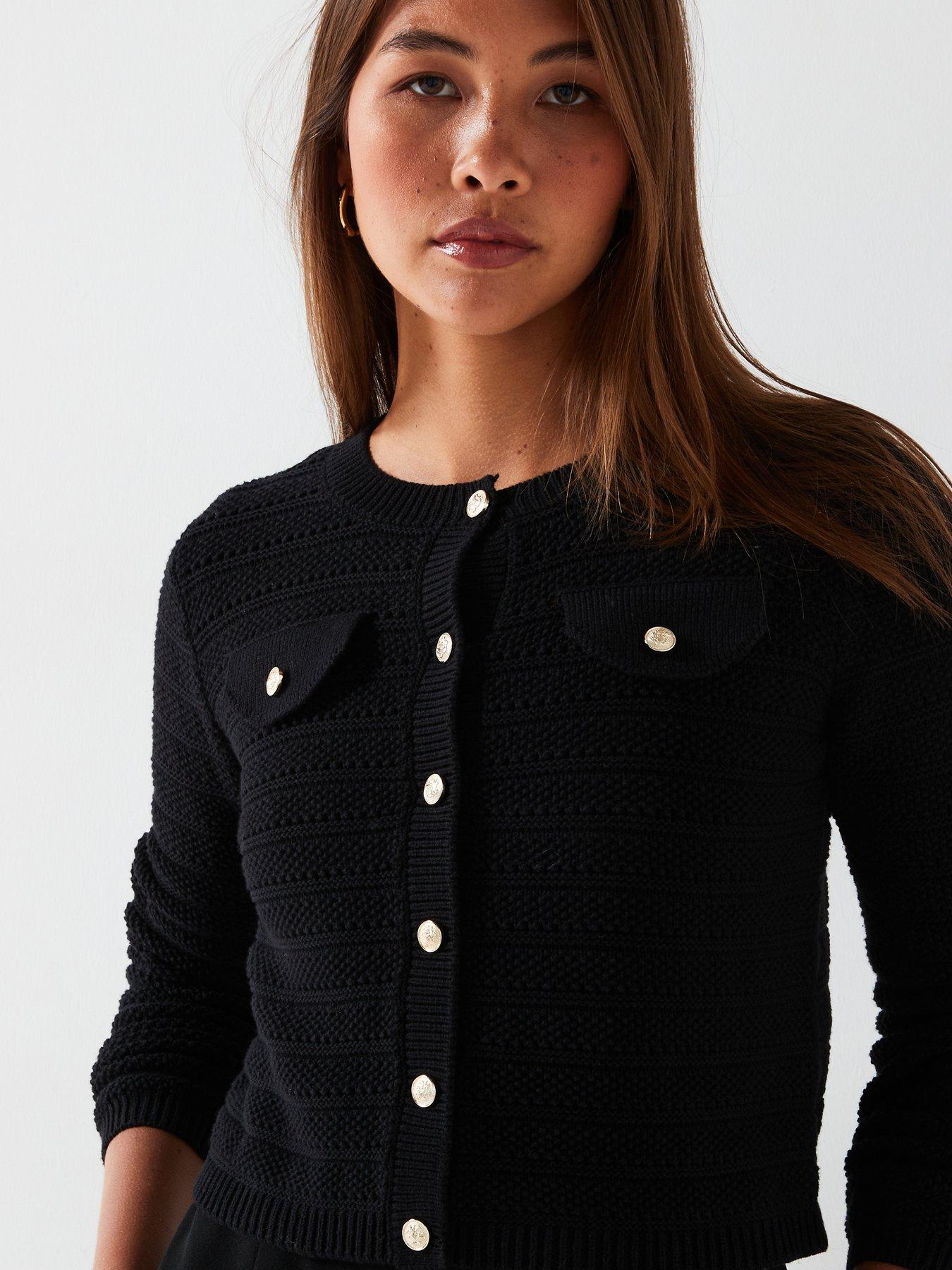 vero-moda-button-down-long-sleeve-cardigan-blackstillFront