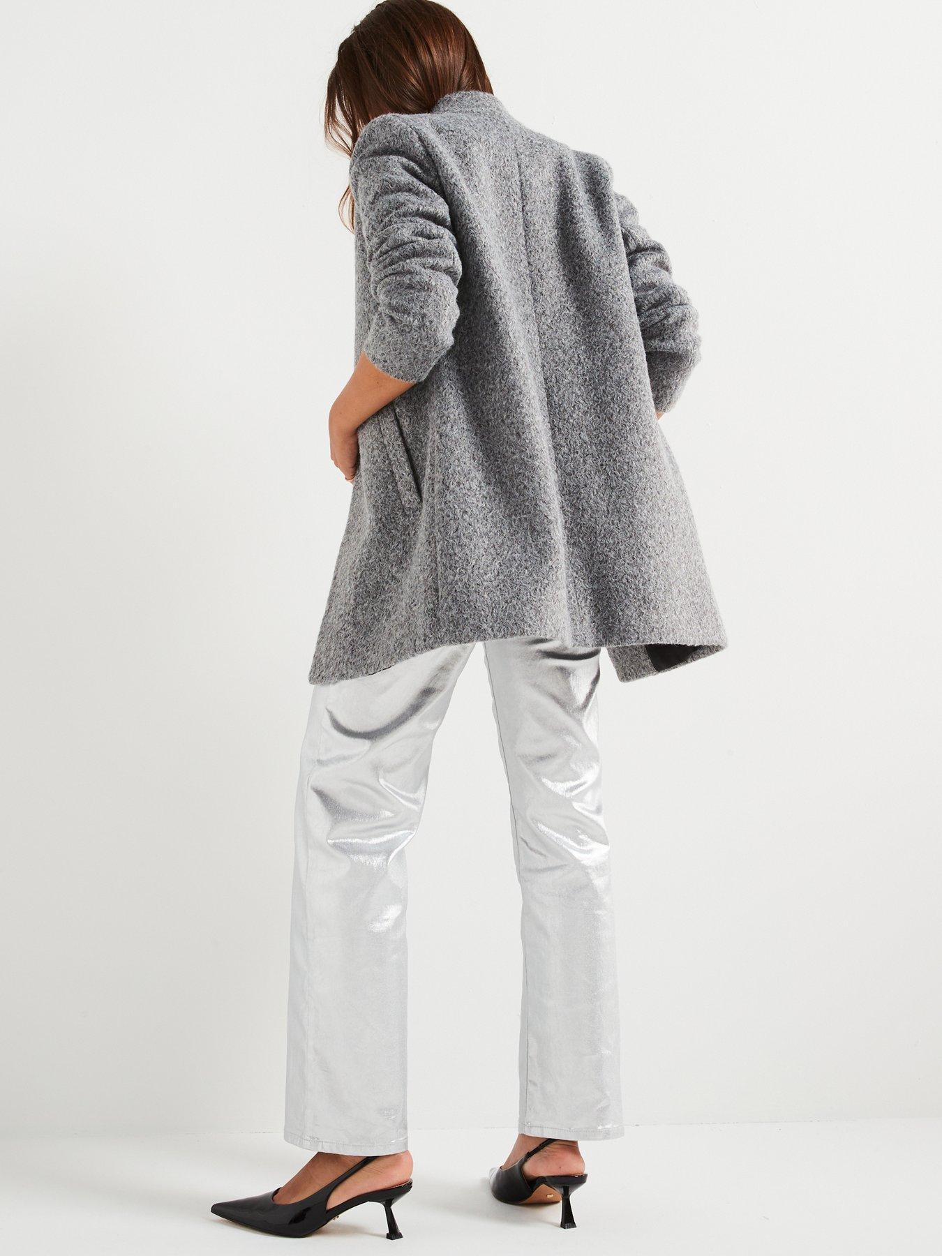 vero-moda-long-sleeve-woll-open-collar-jacket-greystillFront