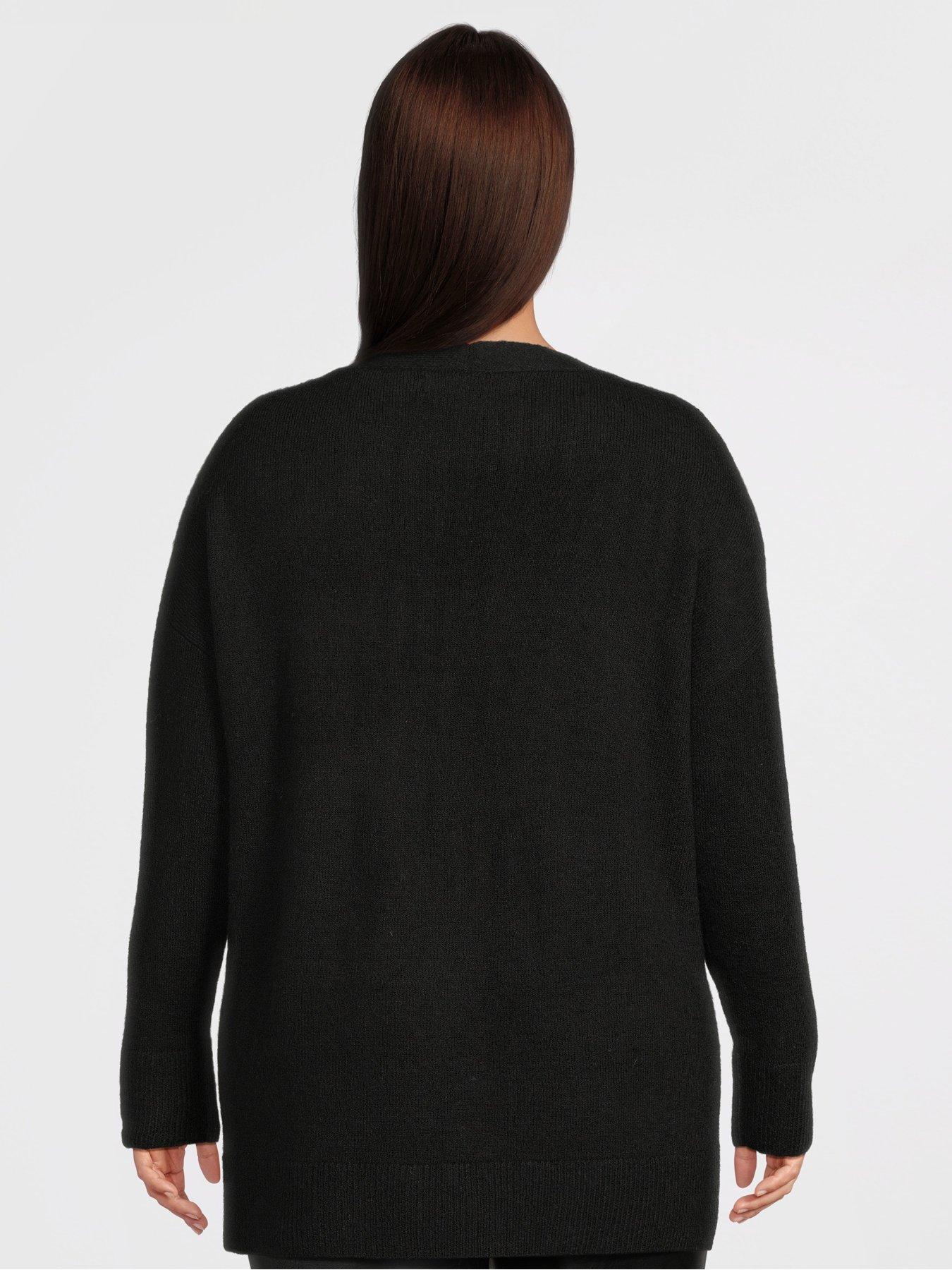 vero-moda-curve-v-neck-long-sleeve-pullover-blackstillFront