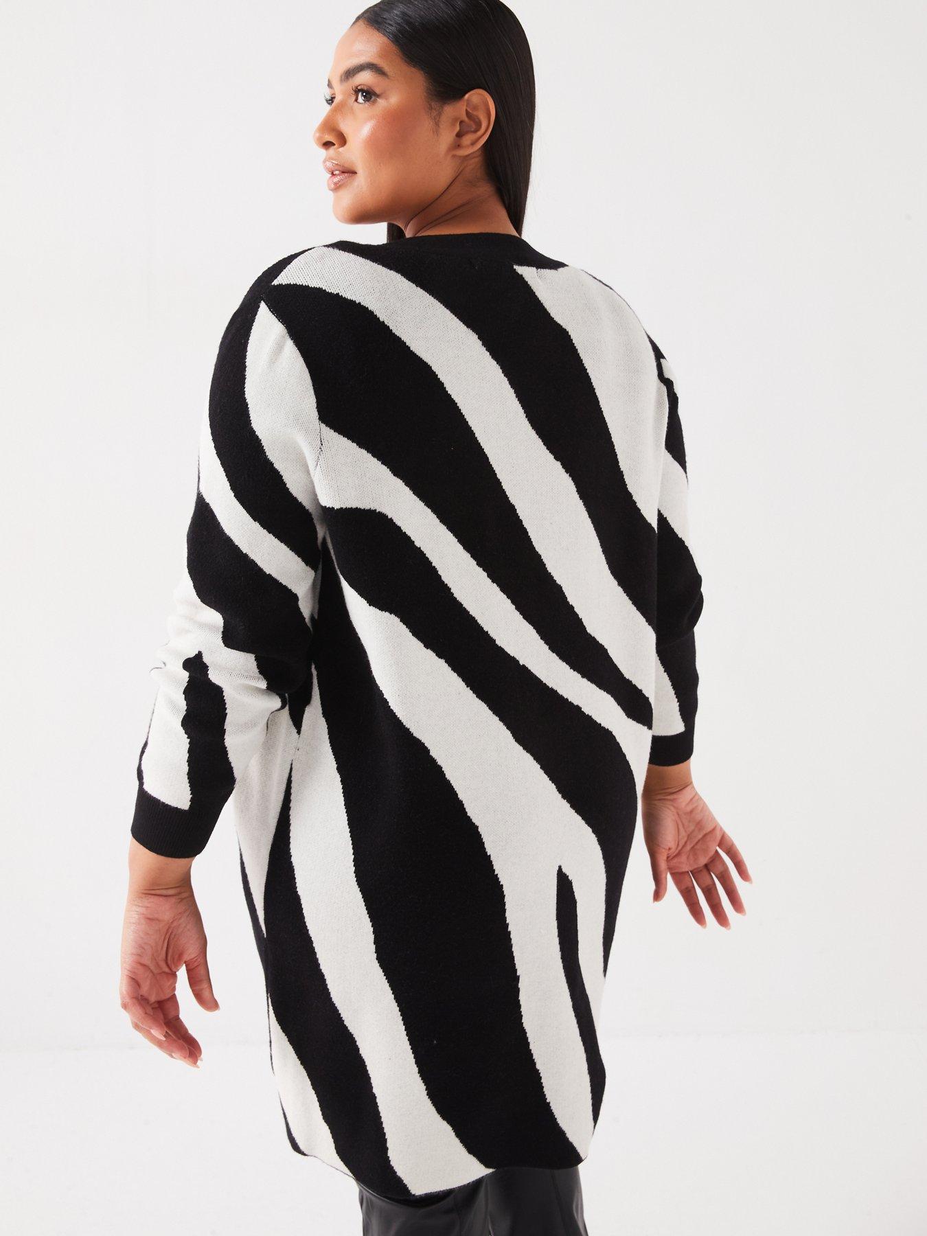 vero-moda-curve-zebra-print-open-long-sleeve-cardigan-multistillFront