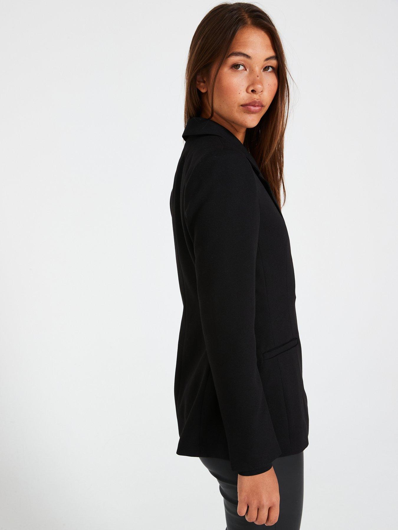 vero-moda-fitted-long-sleeve-blazer-blackdetail