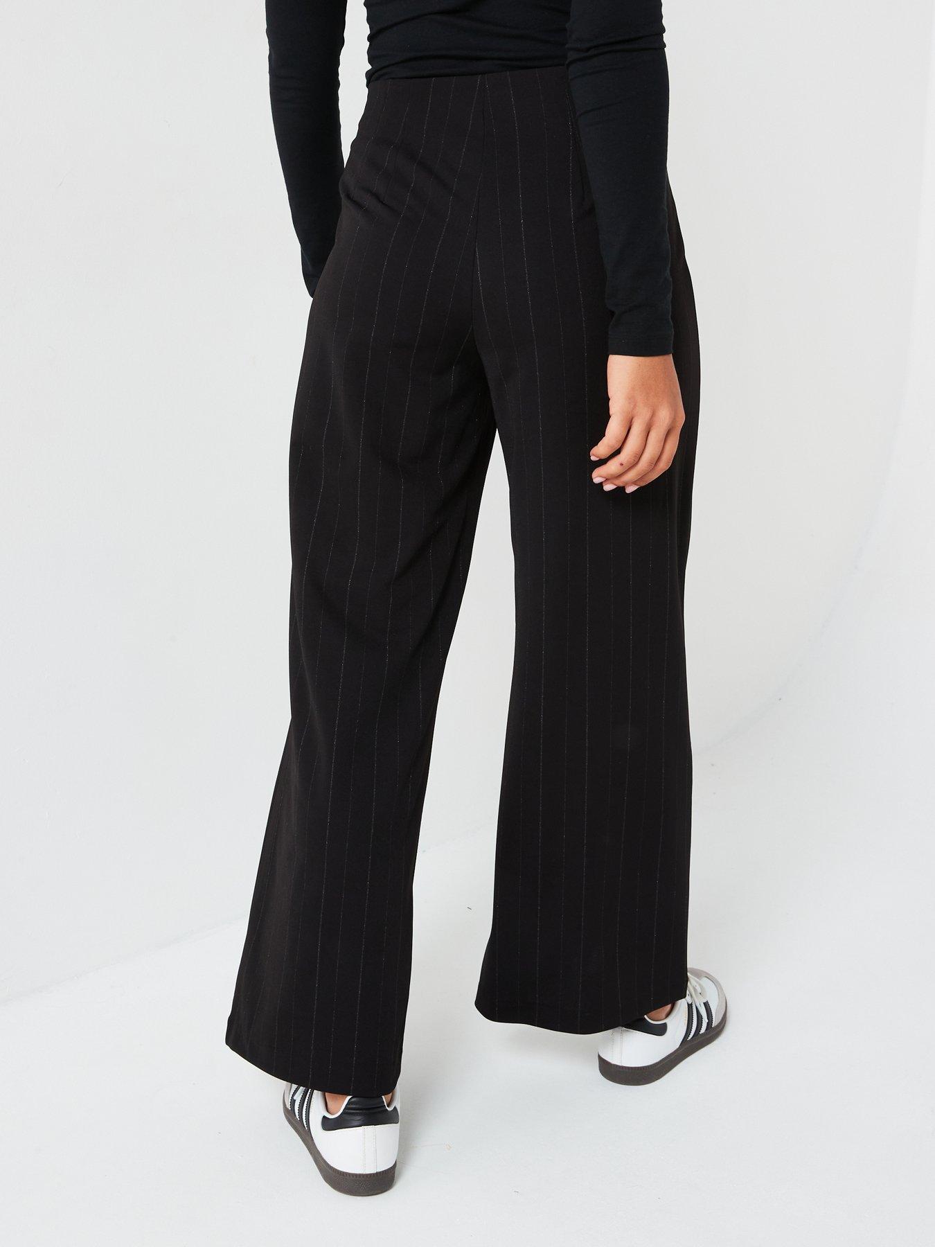 vero-moda-high-waist-wide-leg-lurex-stripe-pant-blackstillFront