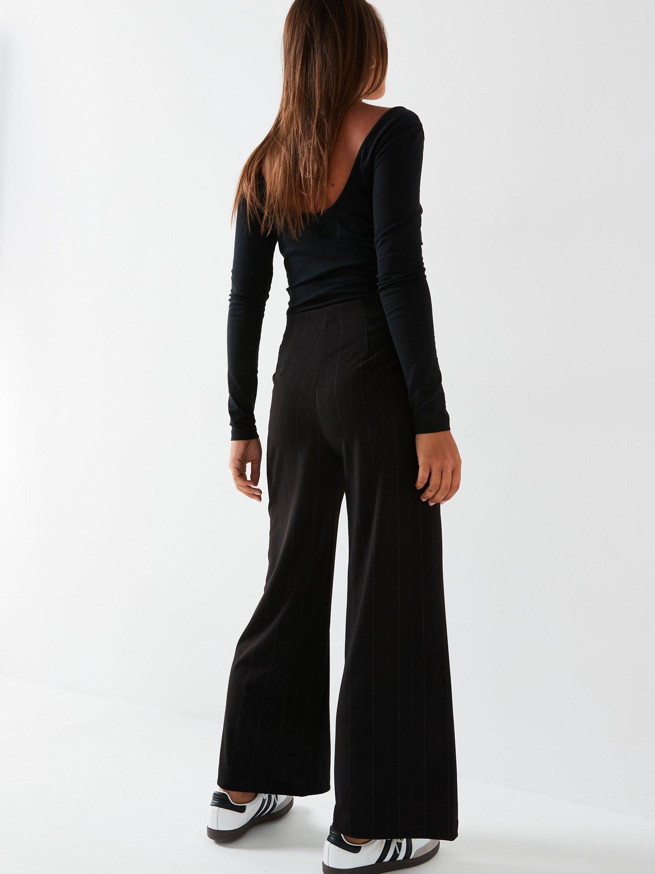 vero-moda-high-waist-wide-leg-lurex-stripe-pant-blackdetail