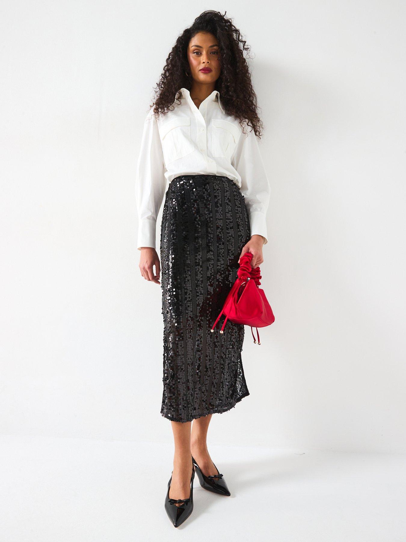 vero-moda-high-waist-sequin-midi-skirt-blackback