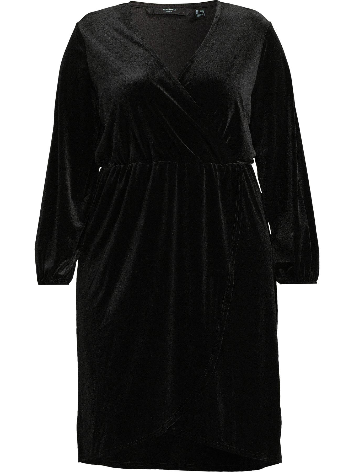 vero-moda-curve-long-sleeve-jersey-wrap-dress-blackdetail