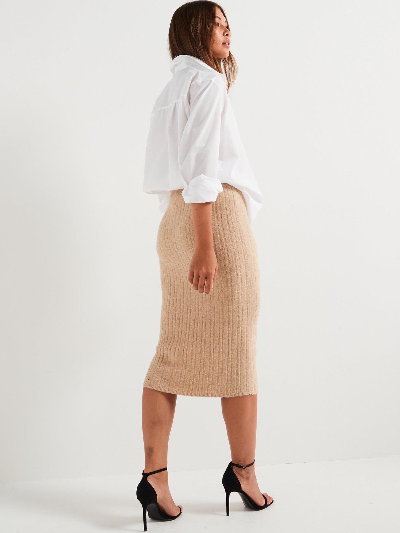 only-knitted-ribbed-midi-skirt-beigestillFront