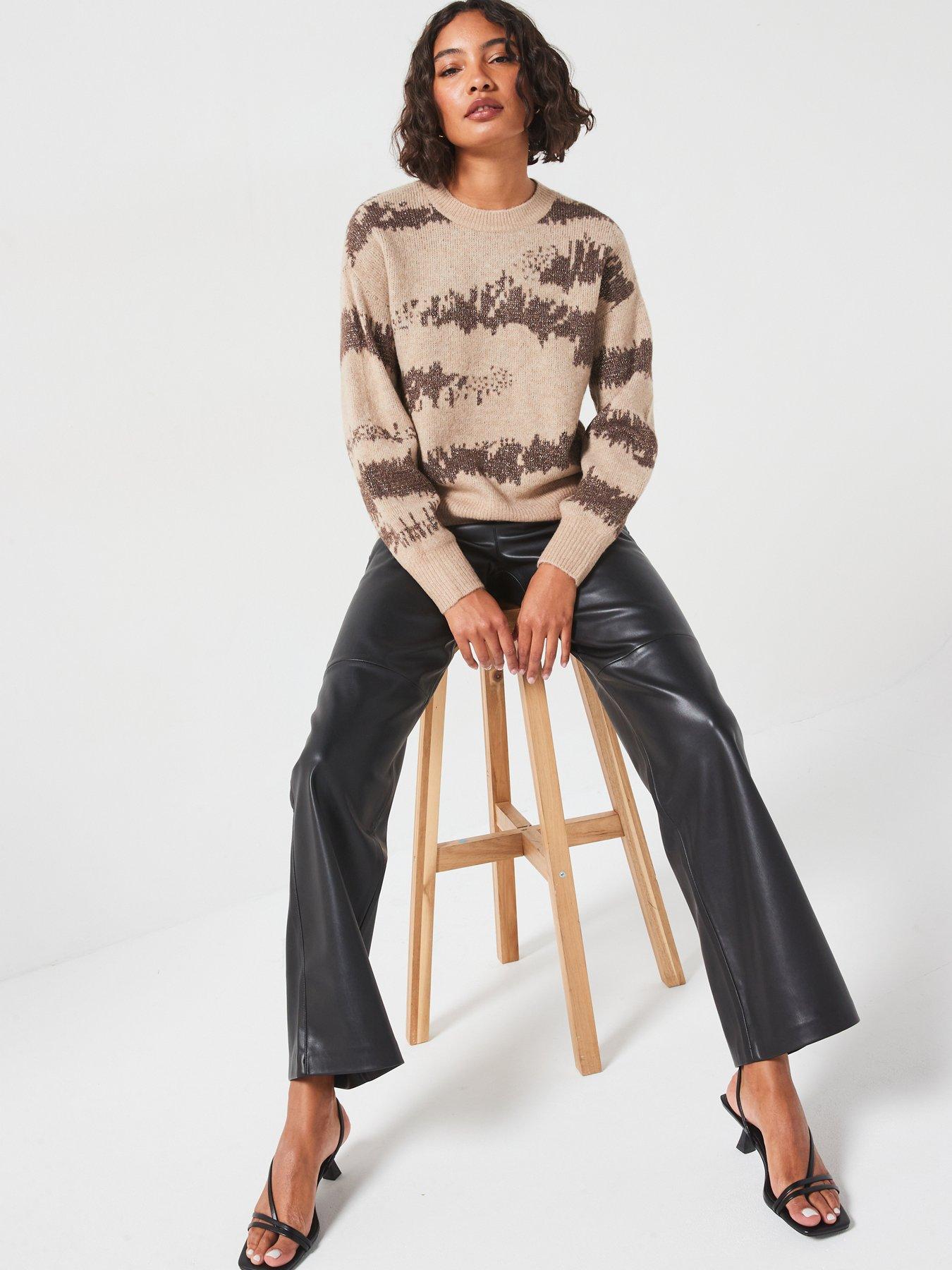 vila-knitted-jaquard-jumper-naturaloutfit