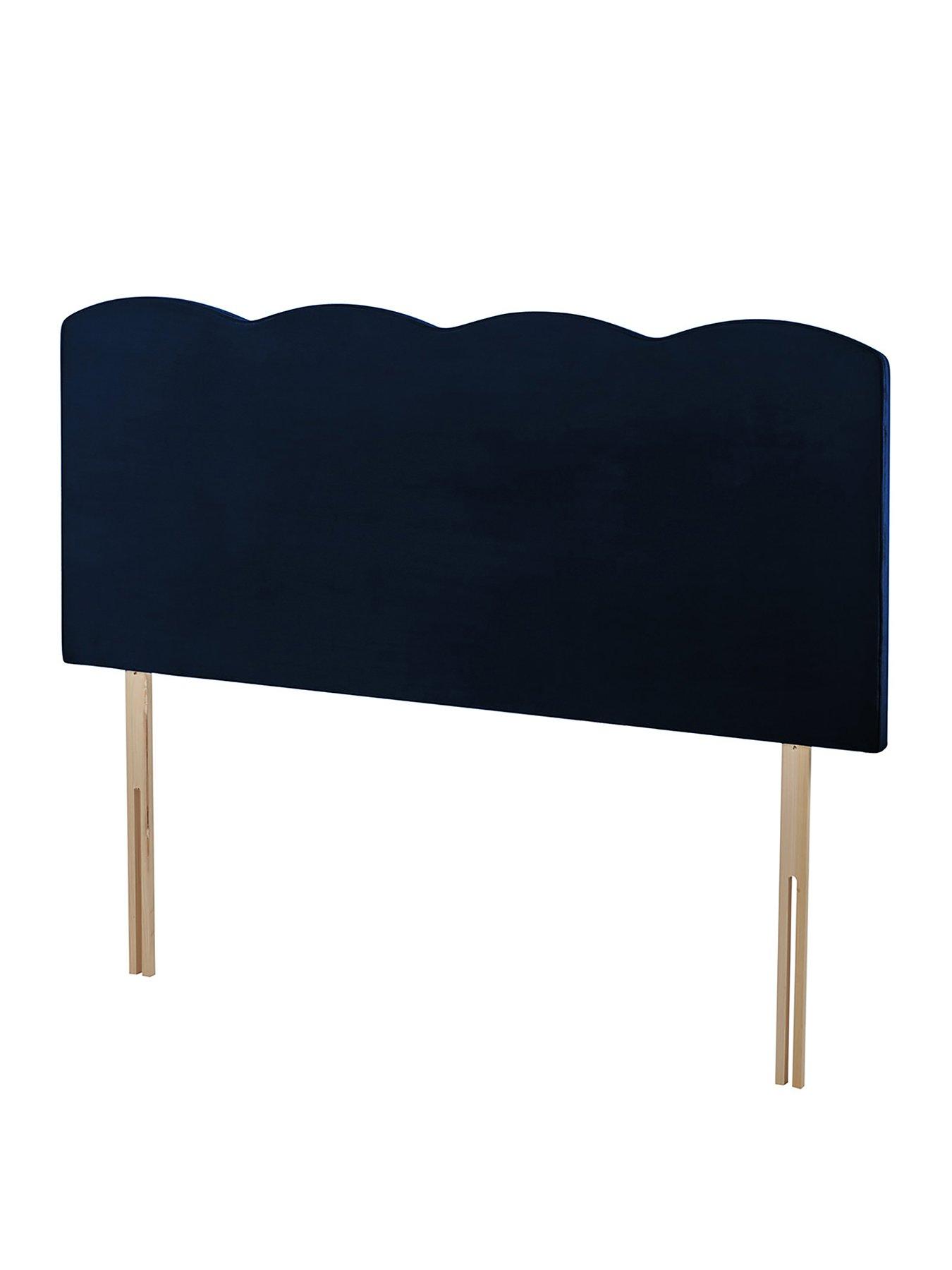 silentnight-velvet-wave-headboard-navystillFront