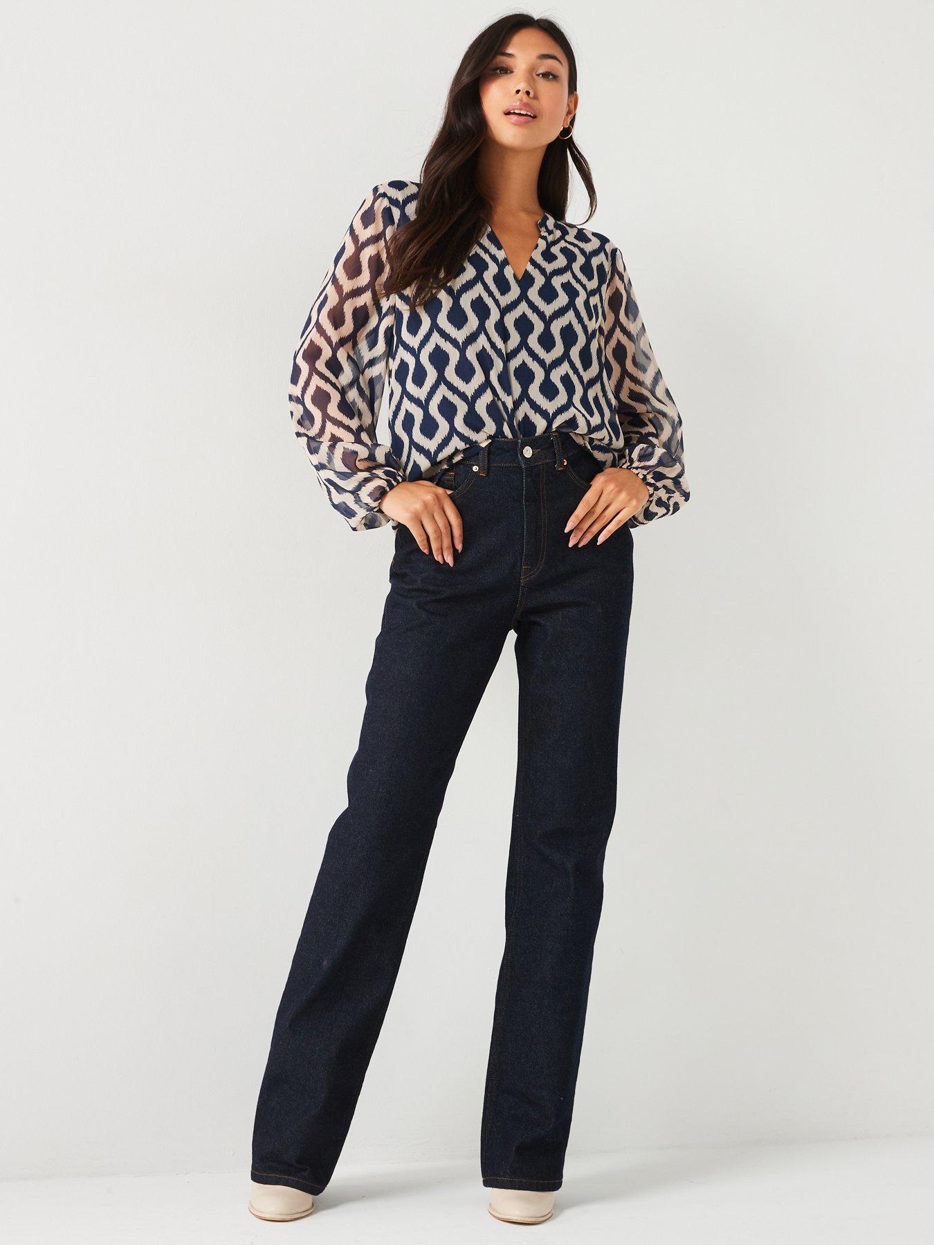 jdy-printed-v-neck-blouse-blueback