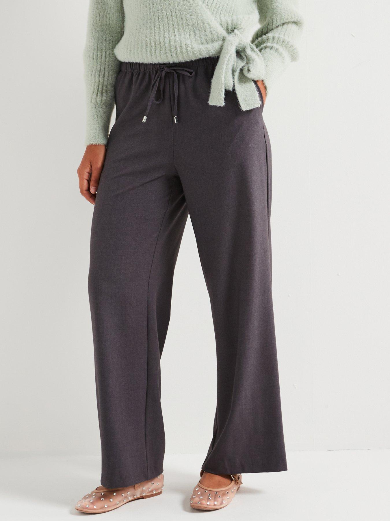 only-tie-waist-loose-trouser-grey