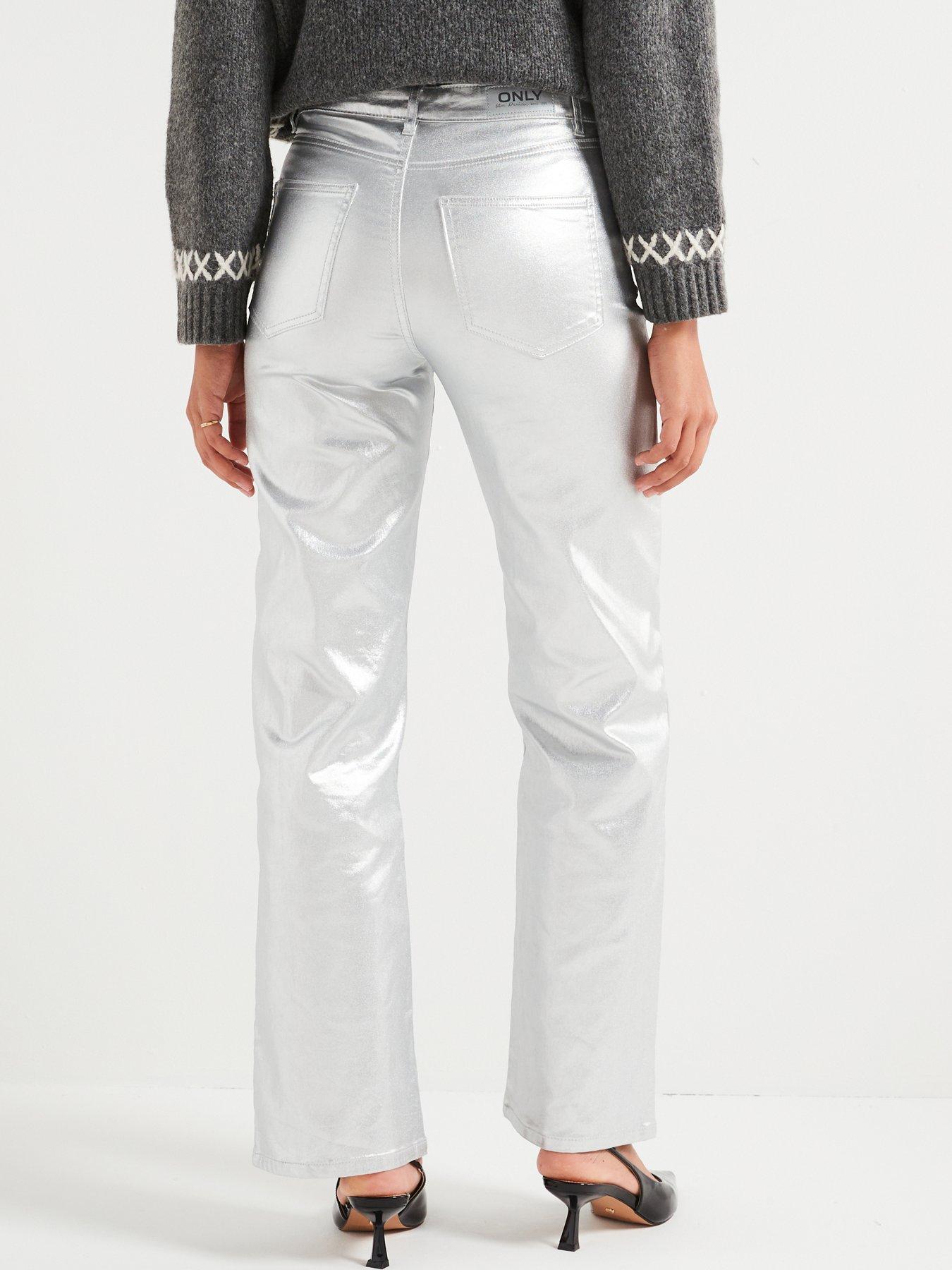 only-metallic-coated-straight-leg-jeans-silverstillFront