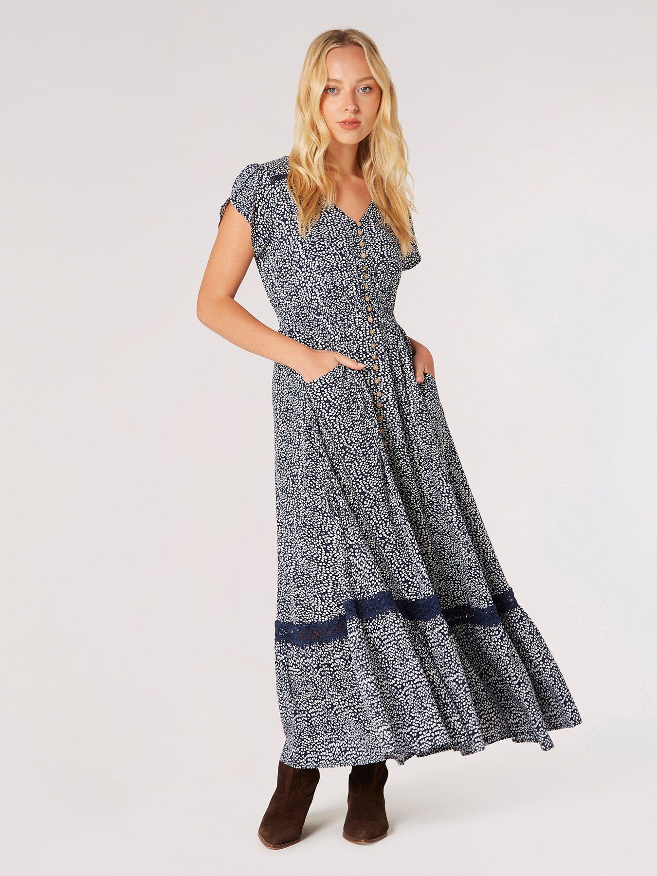 apricot-apricot-mini-dot-crochet-maxi-dress-navy