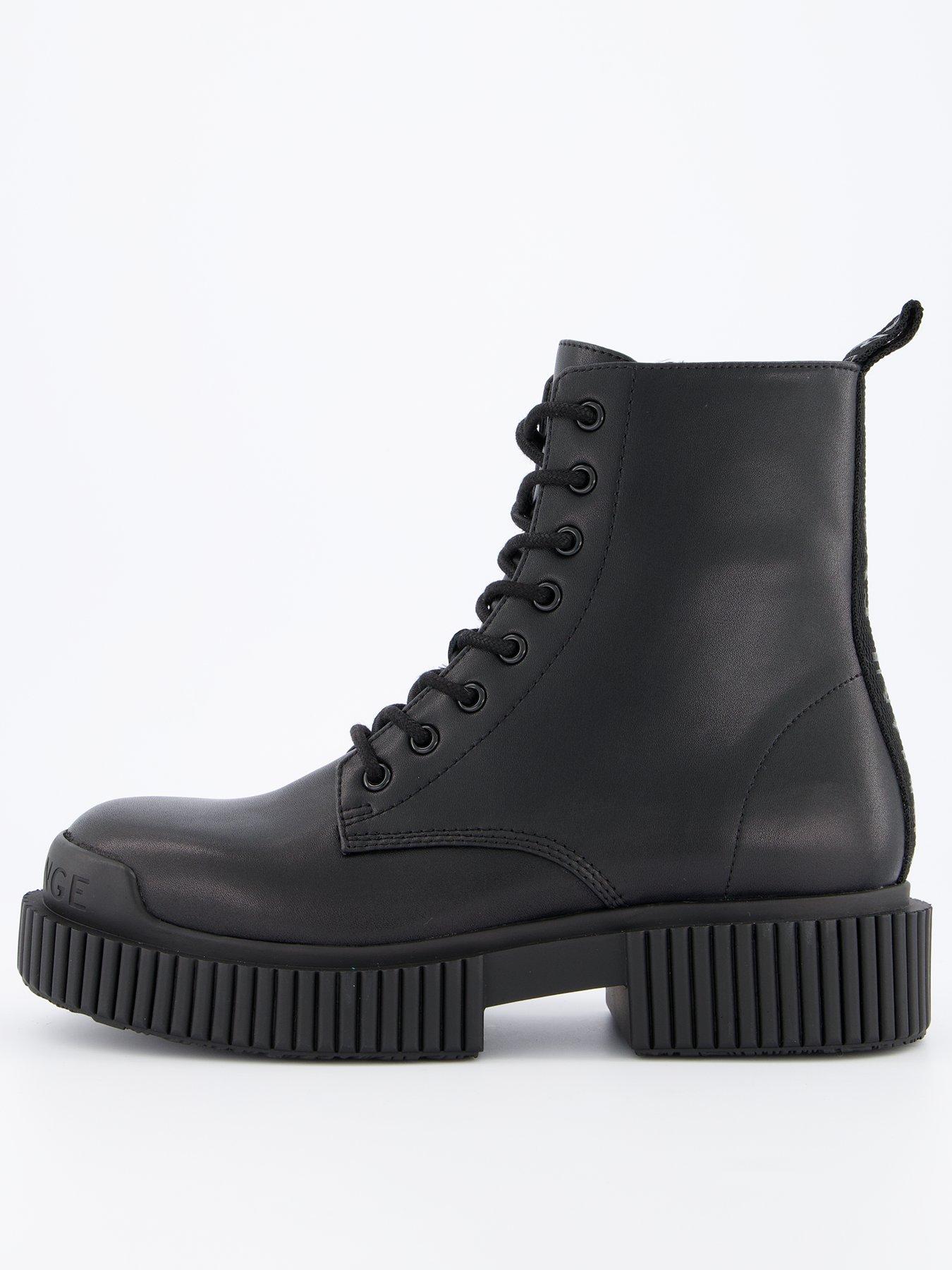 armani-exchange-leather-lace-up-biker-boot-black