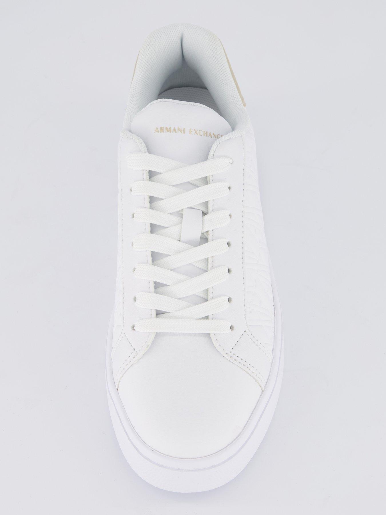 armani-exchange-leather-ax-logo-trainers-goldwhiteoutfit