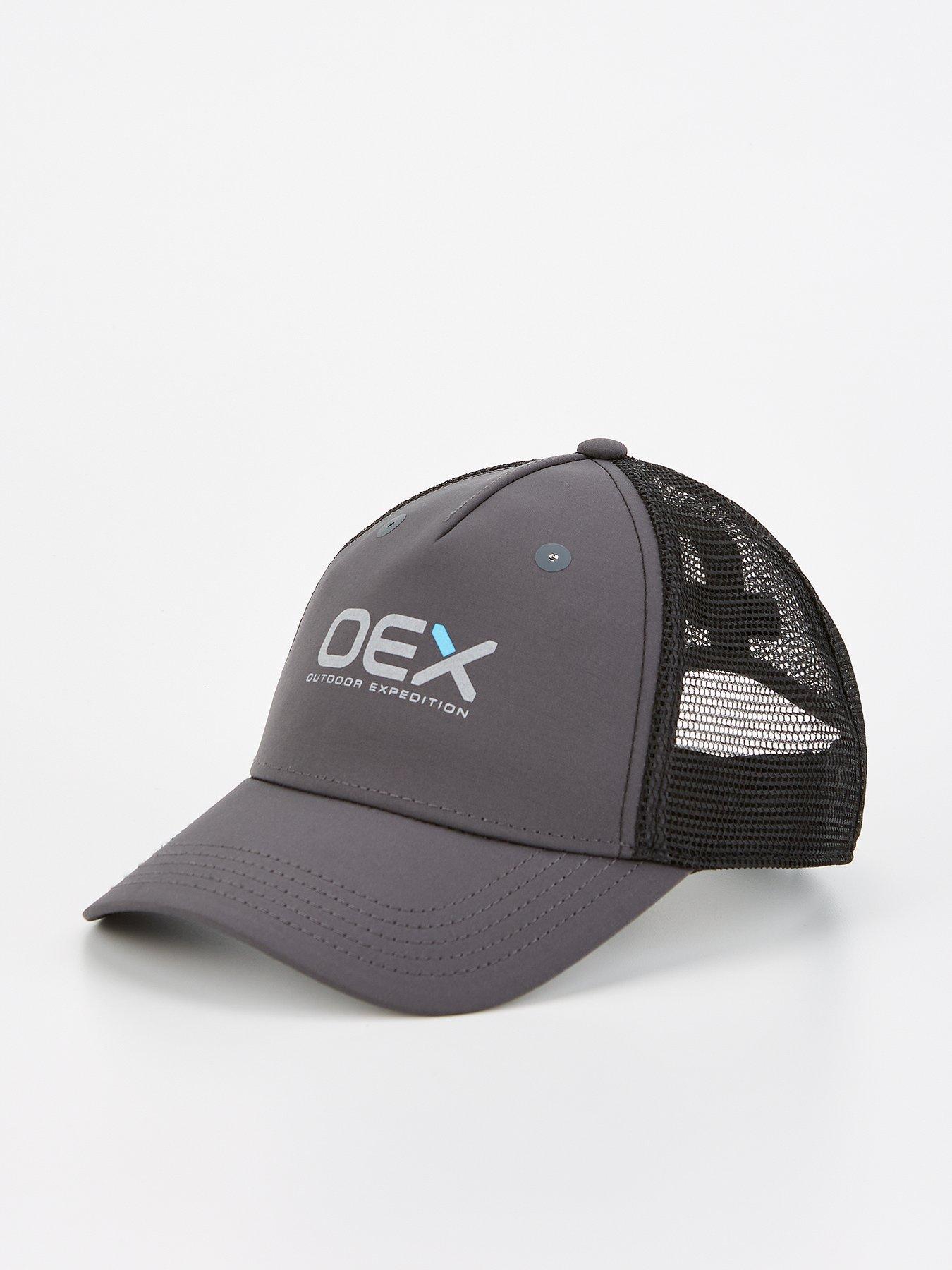 oex-mens-ranger-trucker-cap-dark-grey