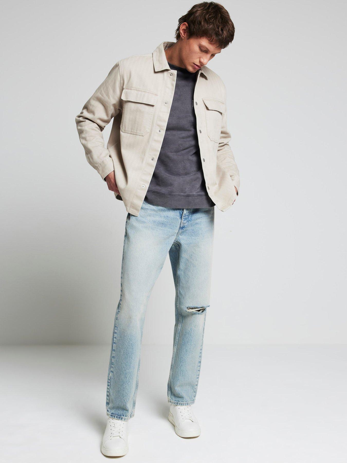 river-island-herringbone-overshirt-beigeback