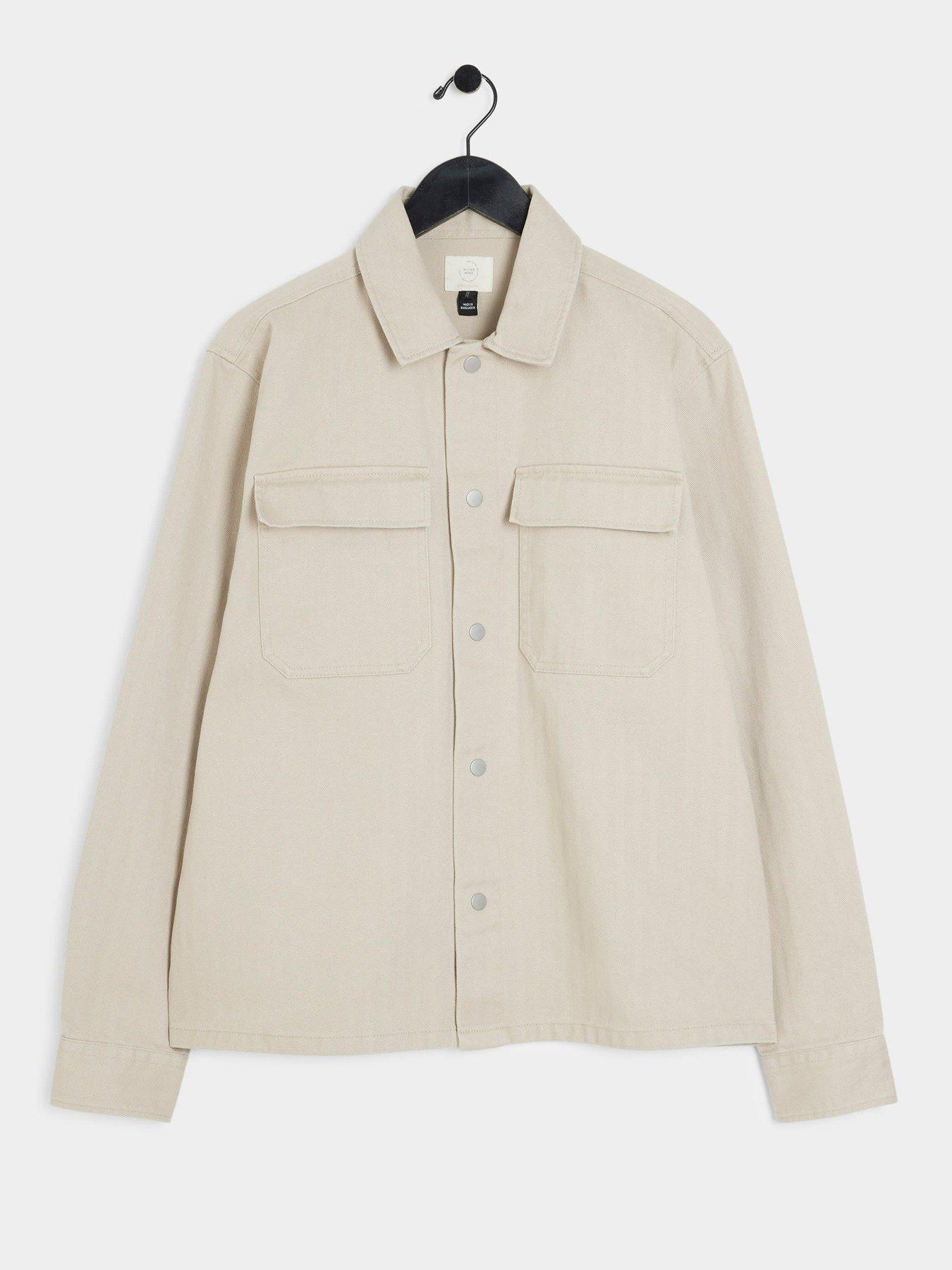 river-island-herringbone-overshirt-beigedetail