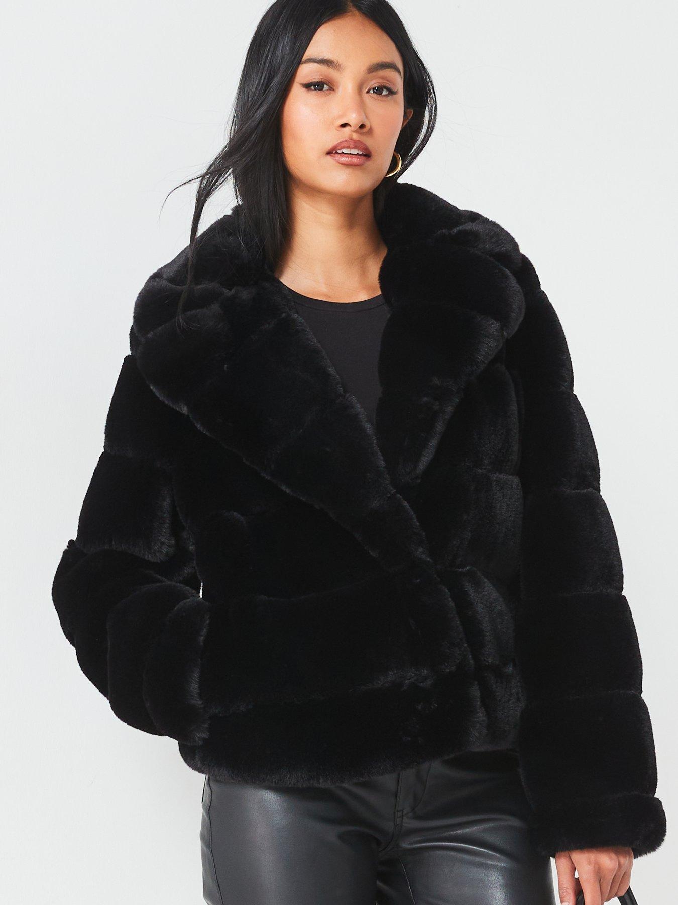 v-by-very-luxe-faux-carved-fur-coat-blackoutfit