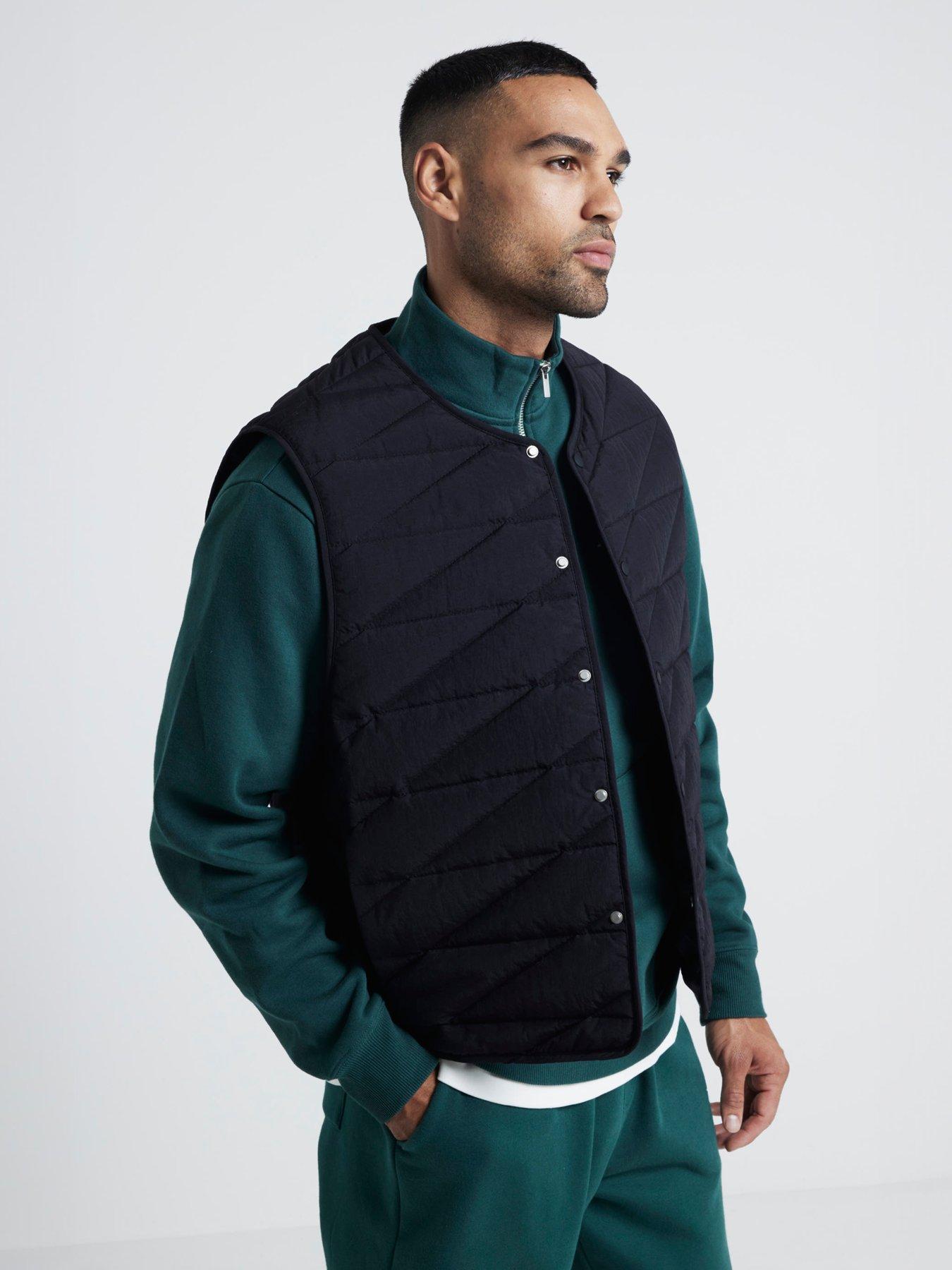 river-island-quilted-liner-gilet-black